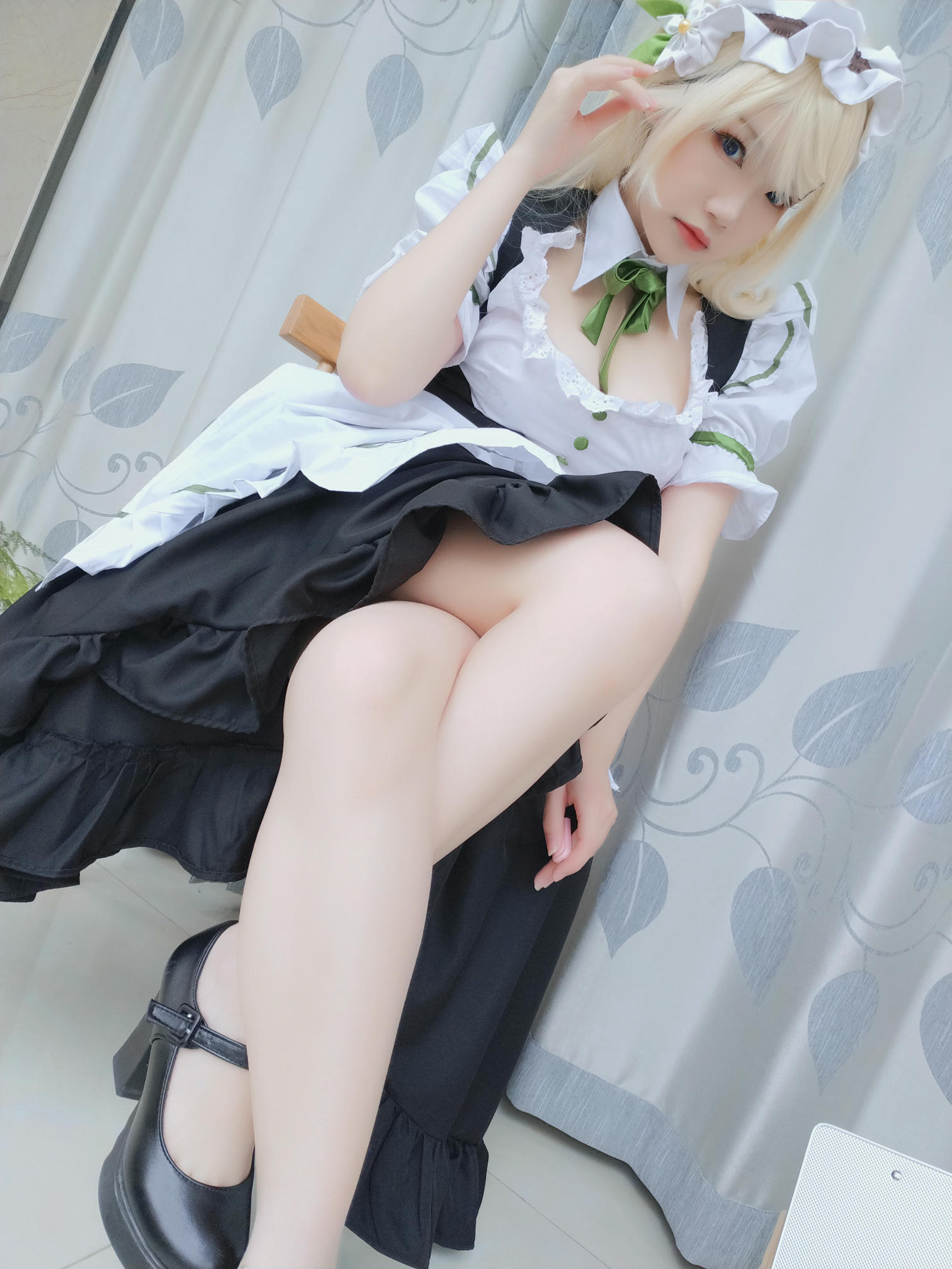 雪晴Astra 自撮りVol.15 Grainne Draser 女仆 [48P-225MB]_第2集