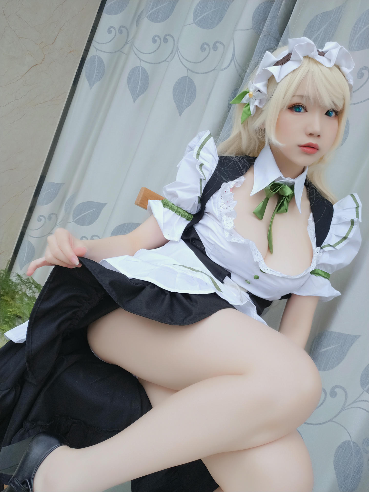 雪晴Astra 自撮りVol.15 Grainne Draser 女仆 [48P-225MB]_第2集