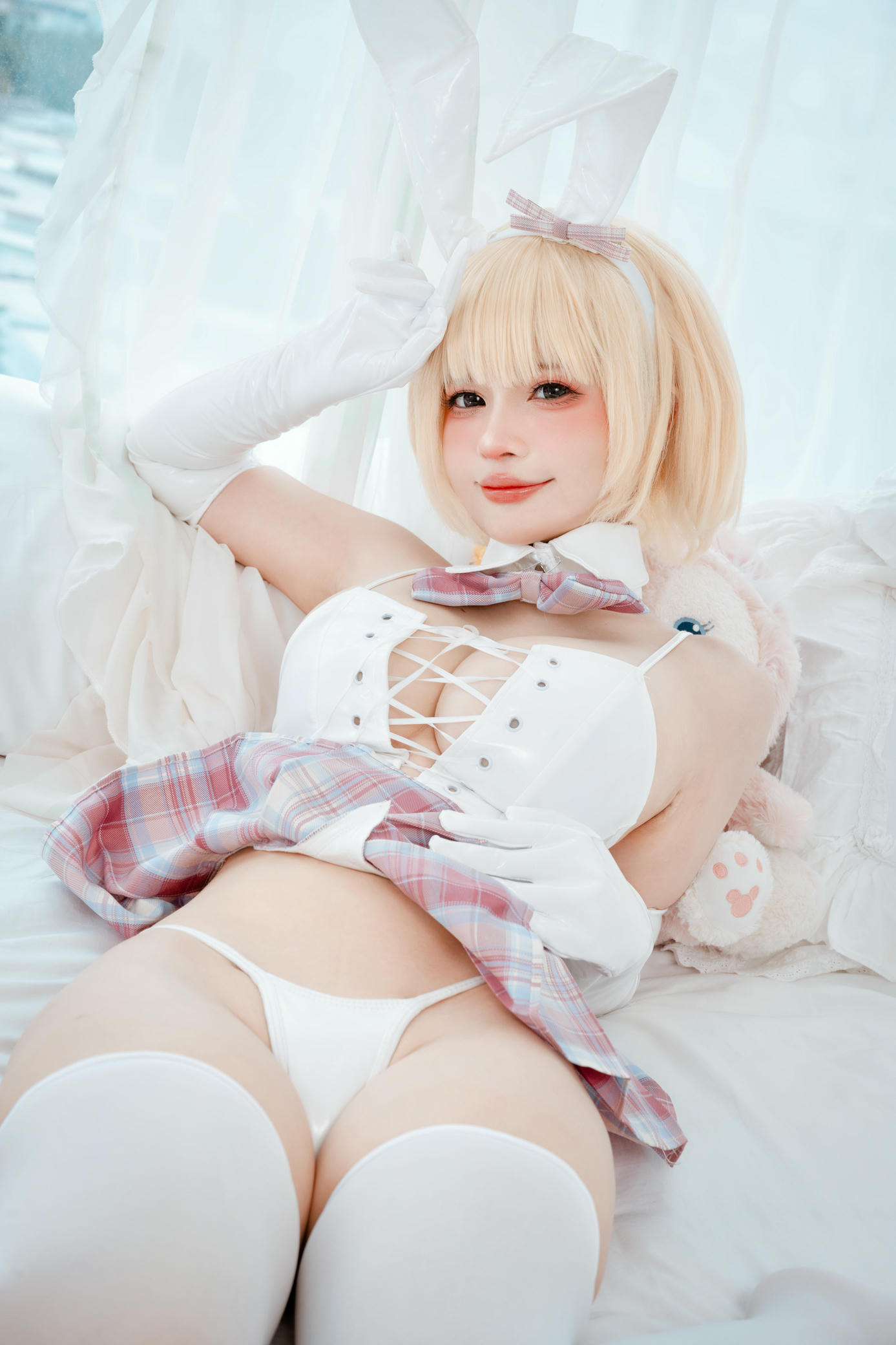 Azami NO.103 White Bunny Girl[20P-51M]_第1集
