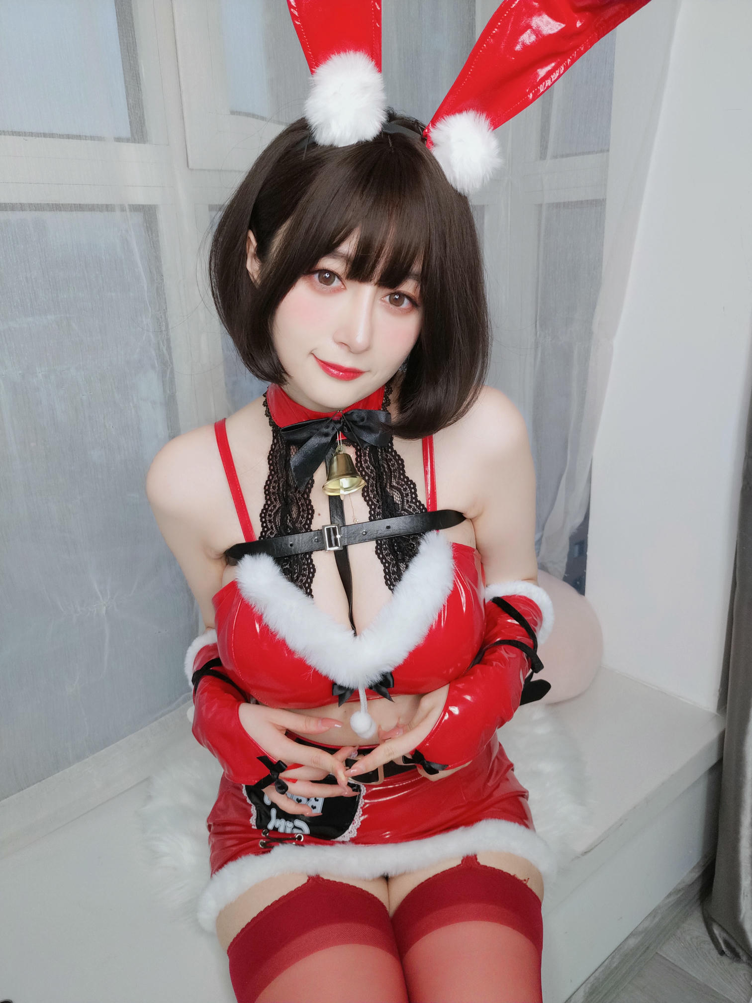 白银81 NO.090 fantia12月合集 [259P8V-867MB]-【20211222】Christmas Bunny_第1集