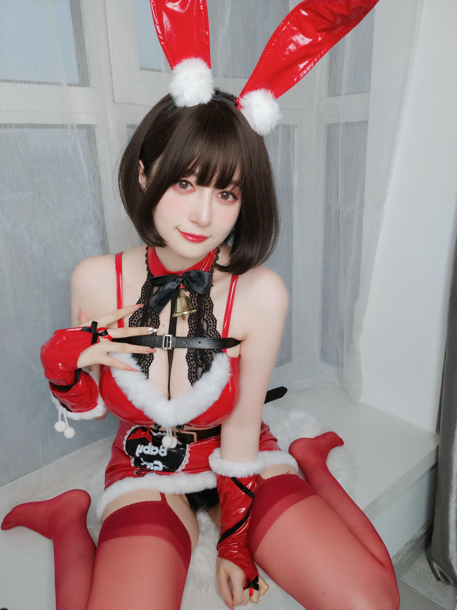 白银81 NO.090 fantia12月合集 [259P8V-867MB]-【20211222】Christmas Bunny_第2集