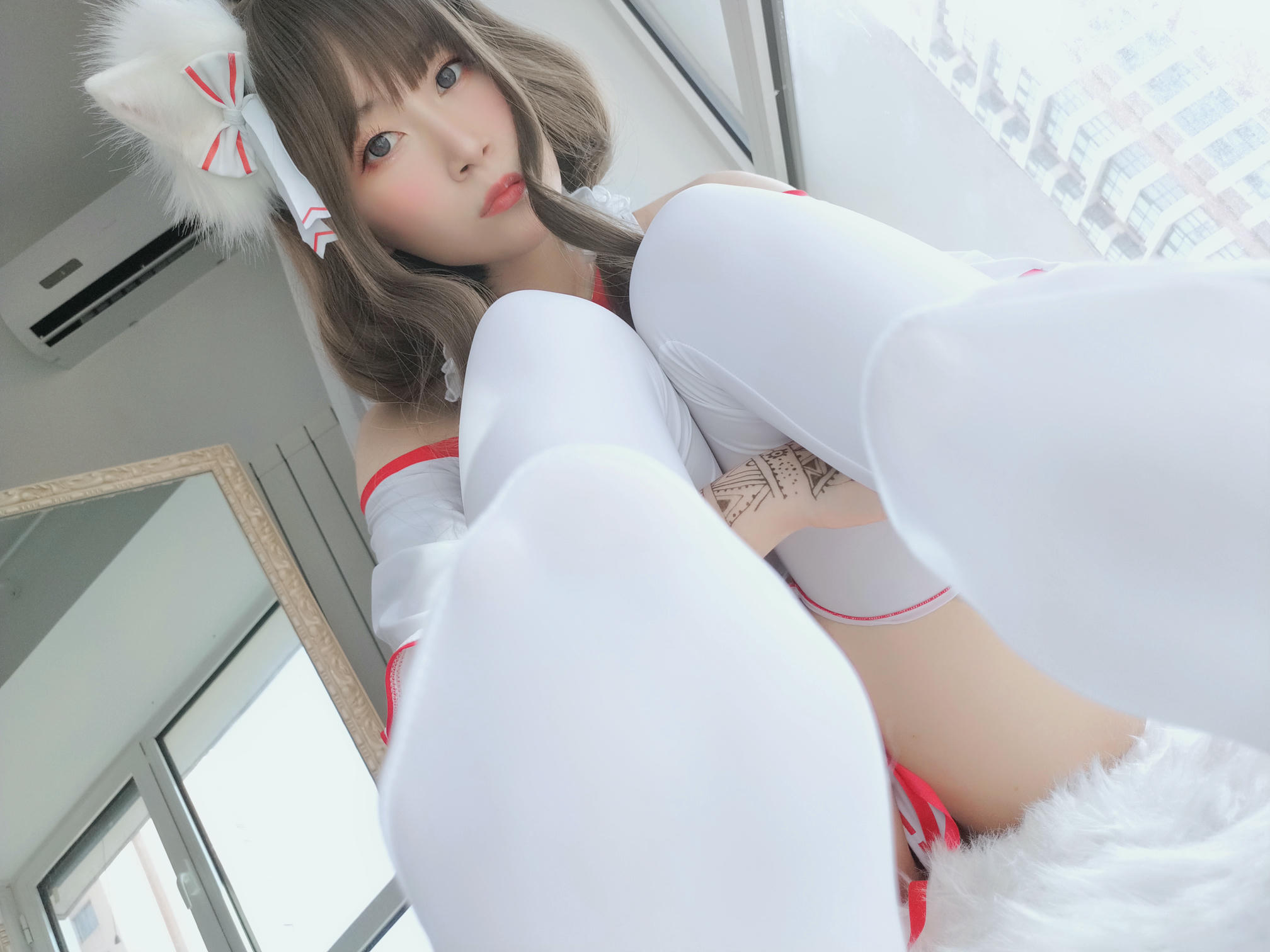 白银81 NO.017 神社饲养的小狐狸 [50P3V-167MB]_第1集