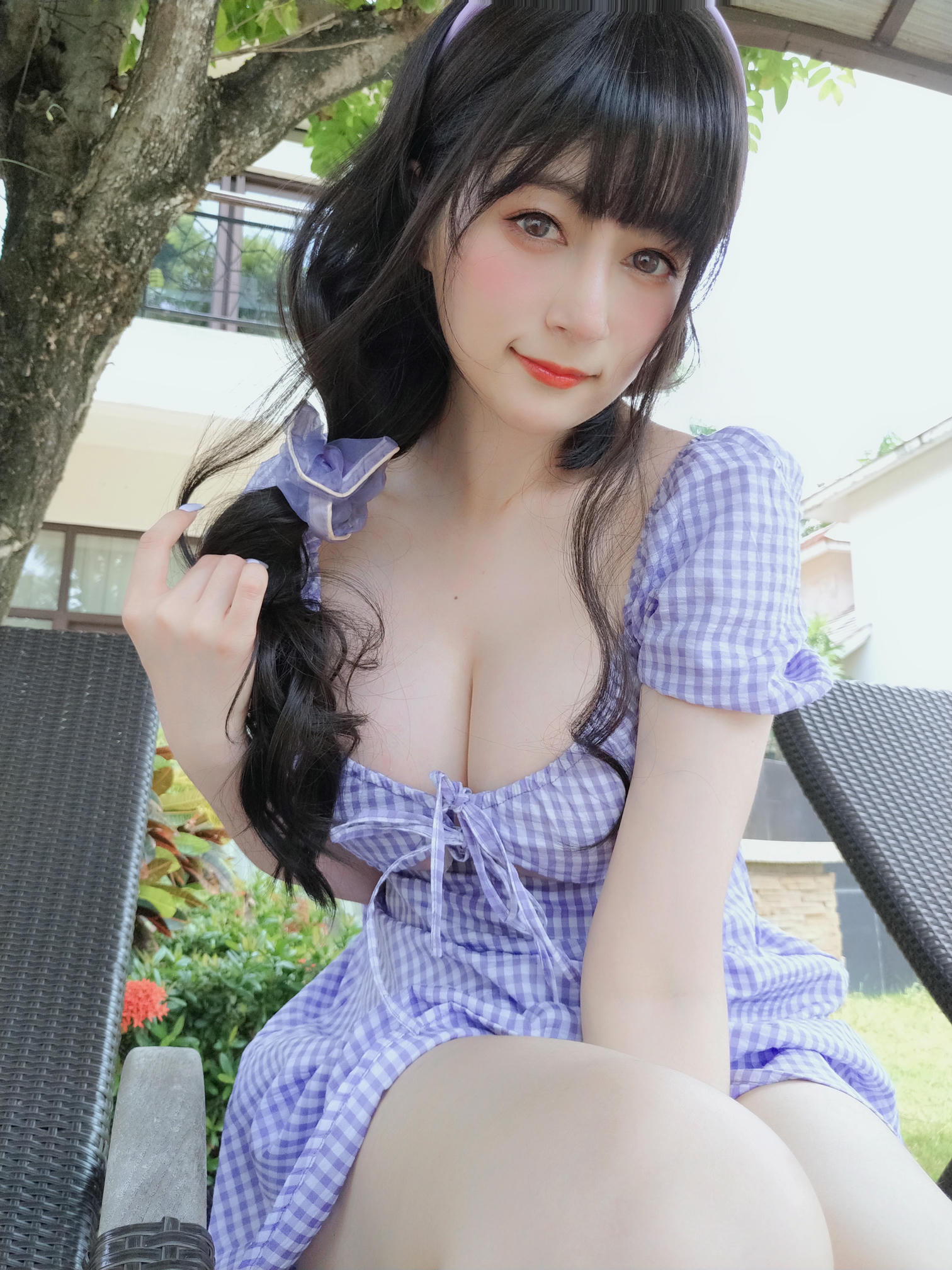 白银81 NO.100 夏日的格子连衣裙[85P+2V／367MB]_第2集