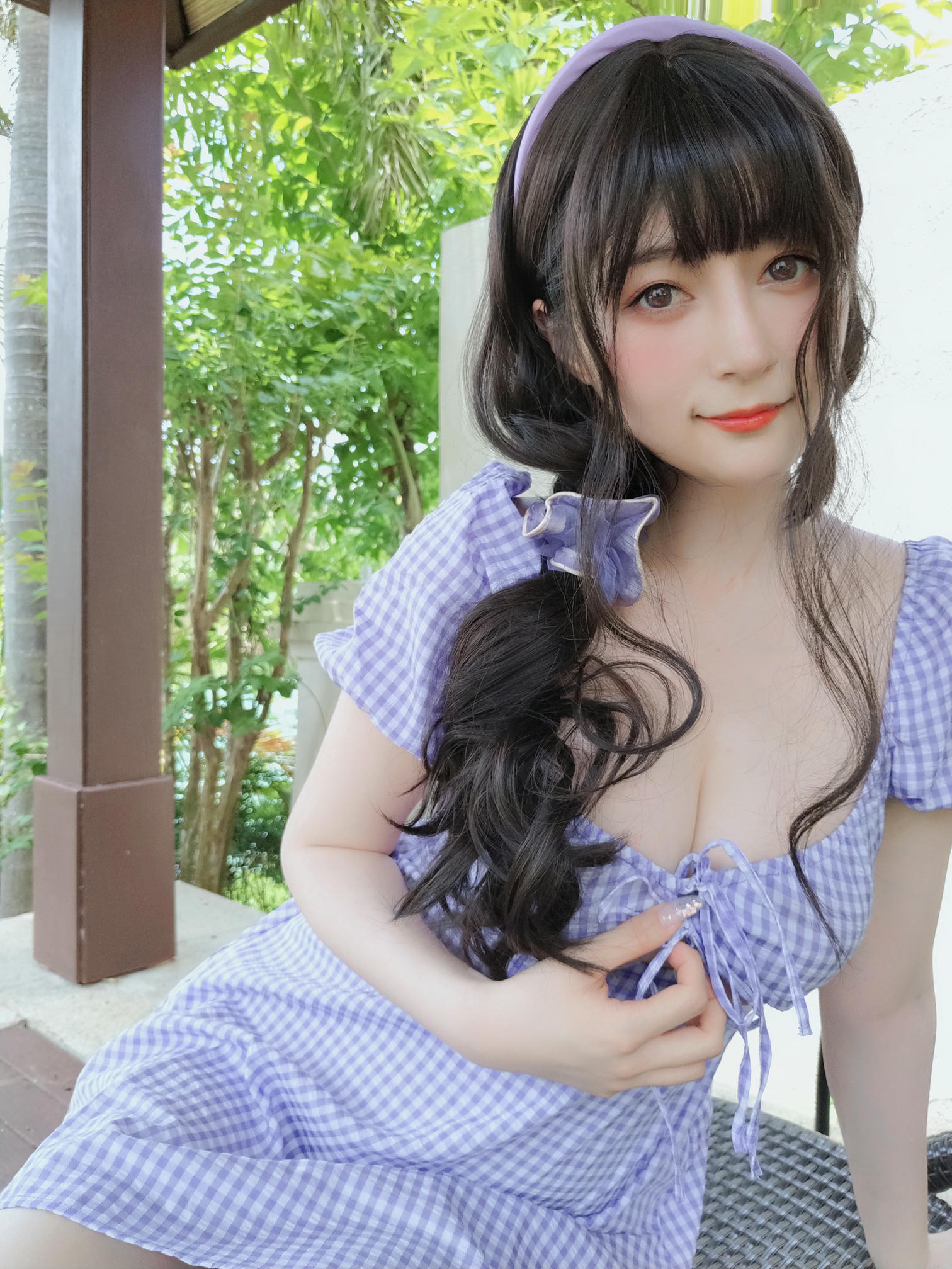 白银81 NO.100 夏日的格子连衣裙[85P+2V／367MB]_第2集