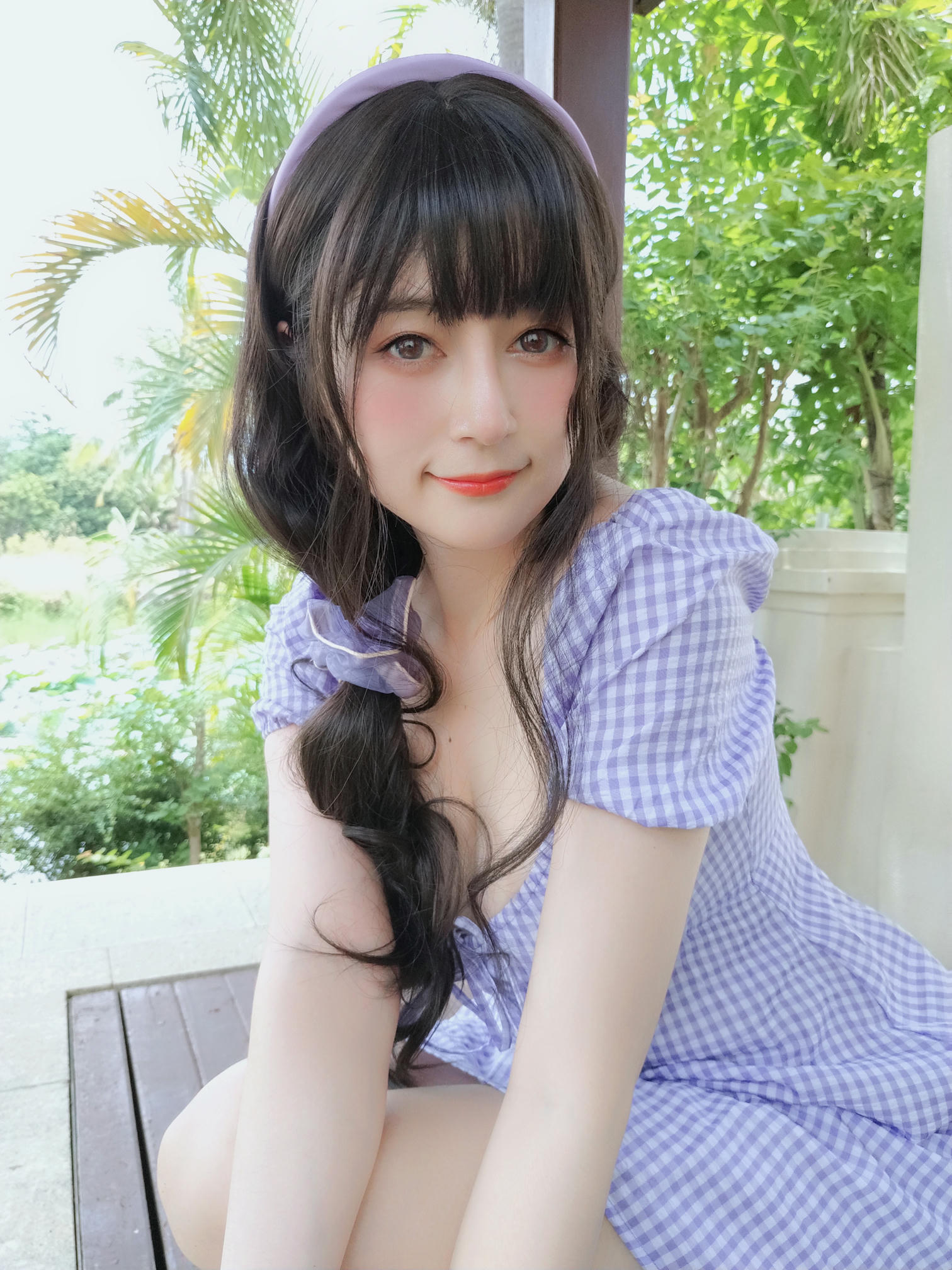 白银81 NO.100 夏日的格子连衣裙[85P+2V／367MB]_第2集