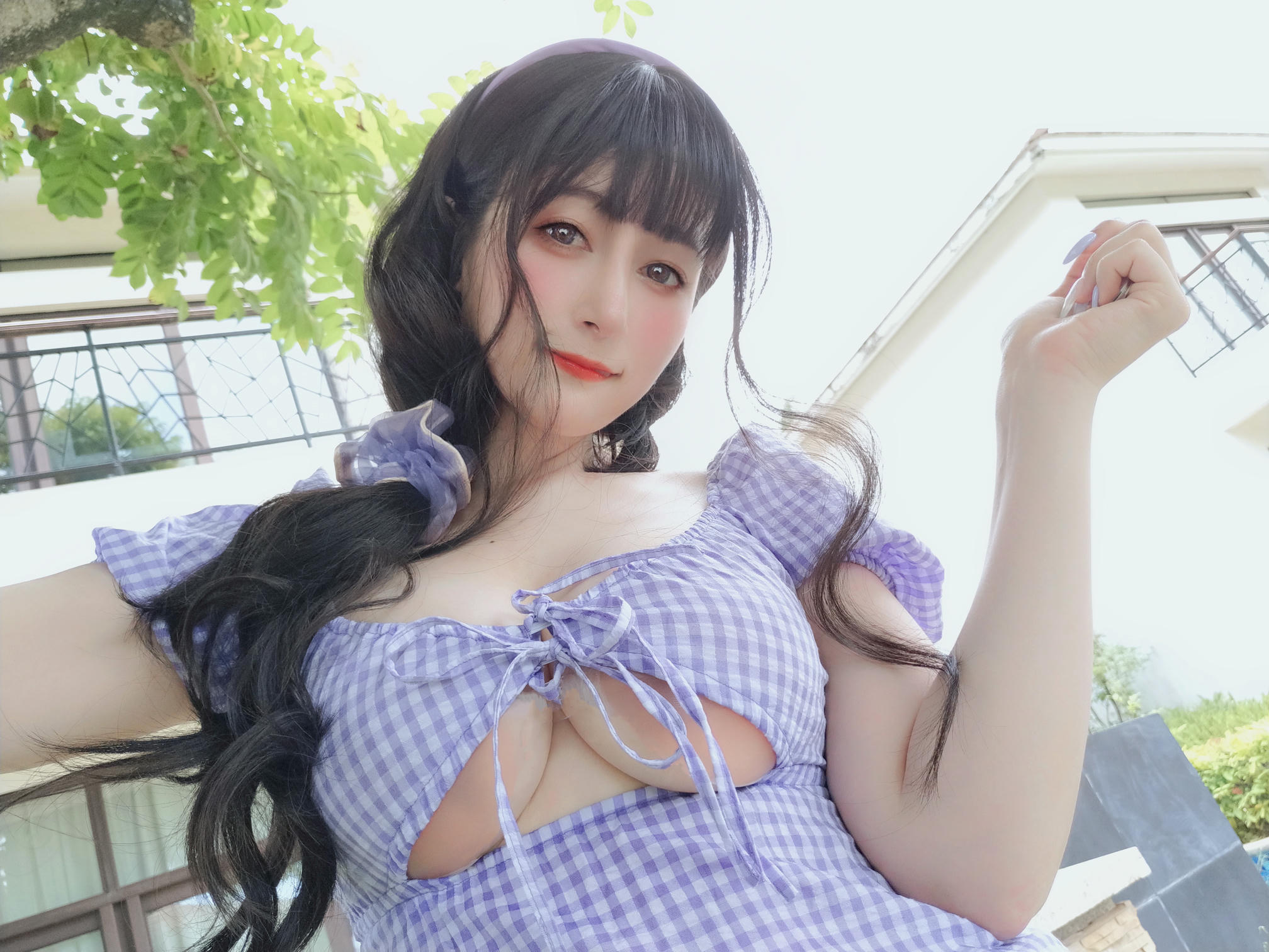 白银81 NO.100 夏日的格子连衣裙[85P+2V／367MB]_第2集