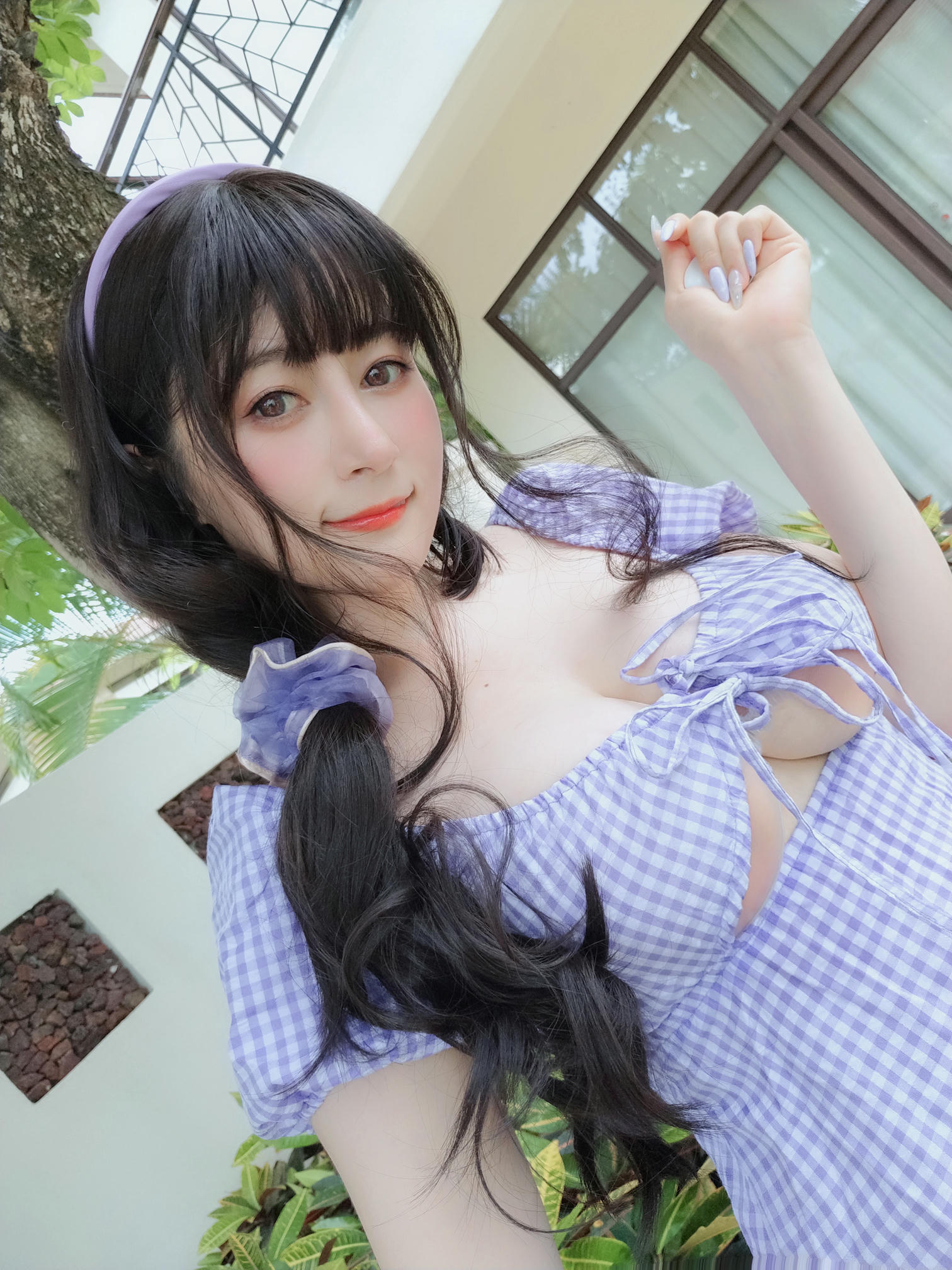 白银81 NO.100 夏日的格子连衣裙[85P+2V／367MB]_第2集