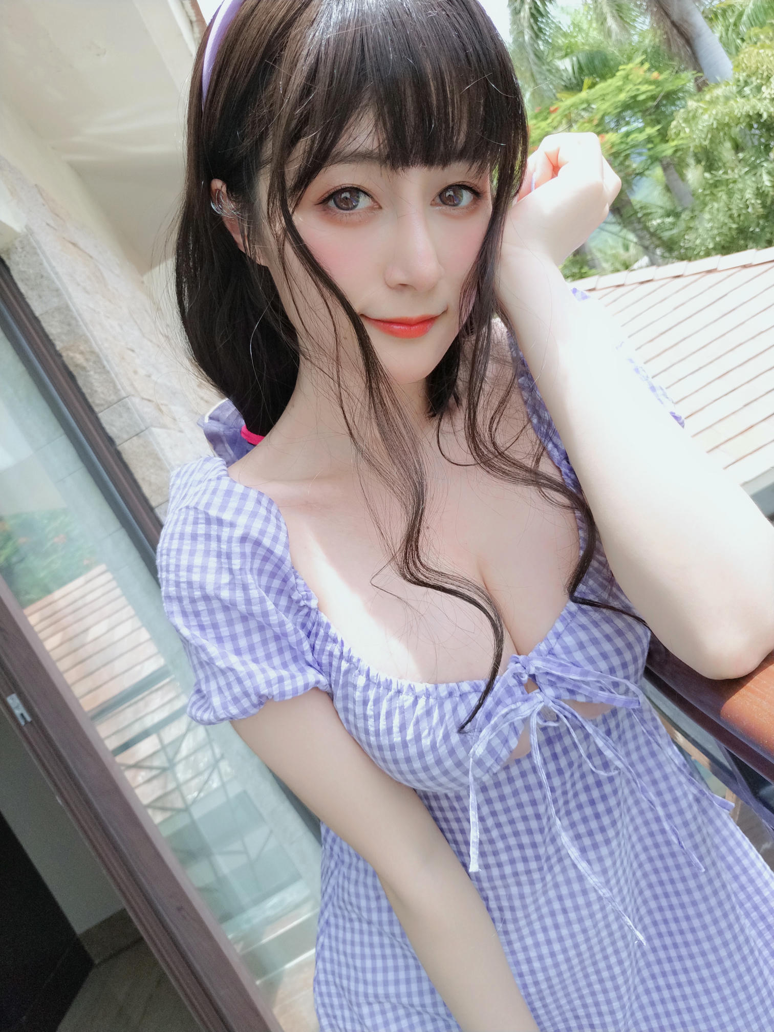 白银81 NO.100 夏日的格子连衣裙[85P+2V／367MB]_第5集