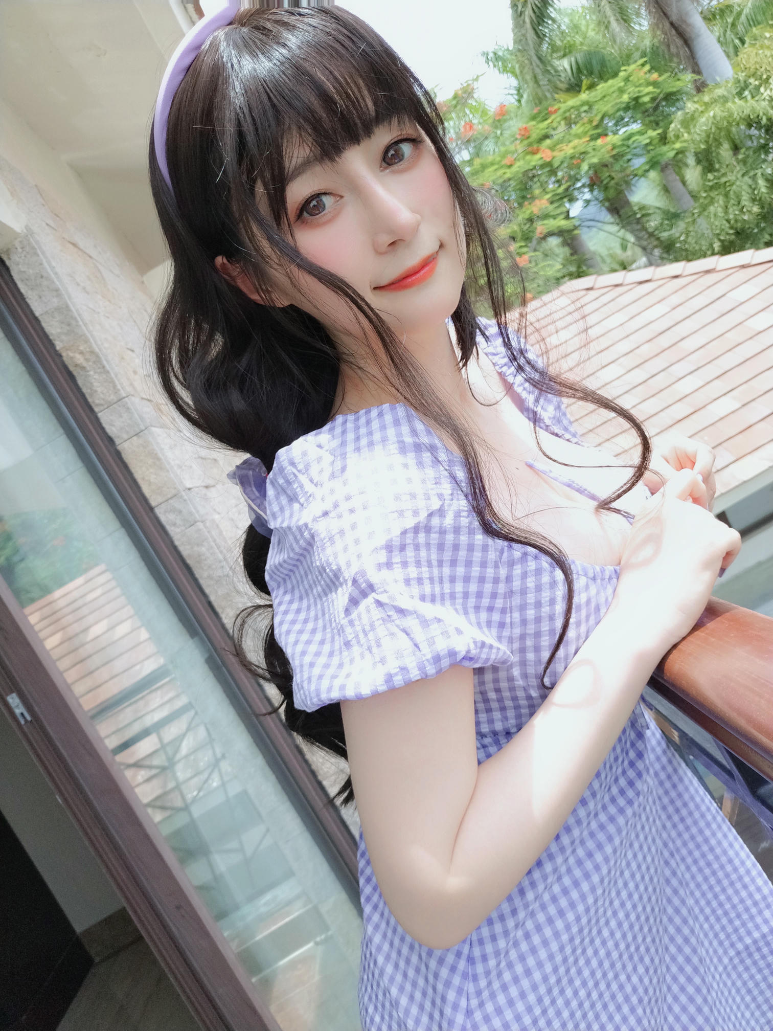白银81 NO.100 夏日的格子连衣裙[85P+2V／367MB]_第5集