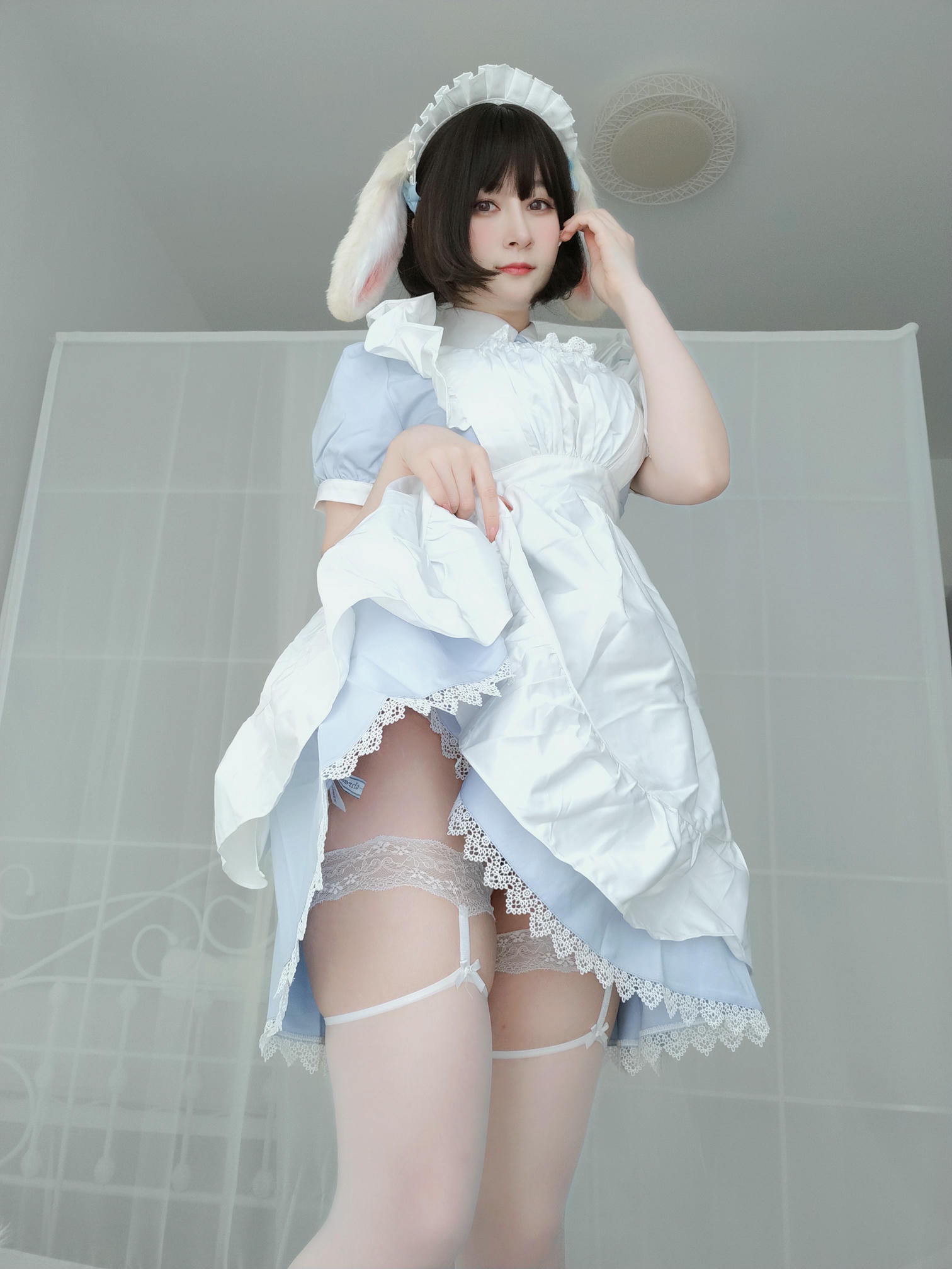 白银81 NO.110 2022年02月会员合集 (全16期) [227P12V-0.99GB]-2022-02-07 睡在床上的奶牛妹妹_第1集