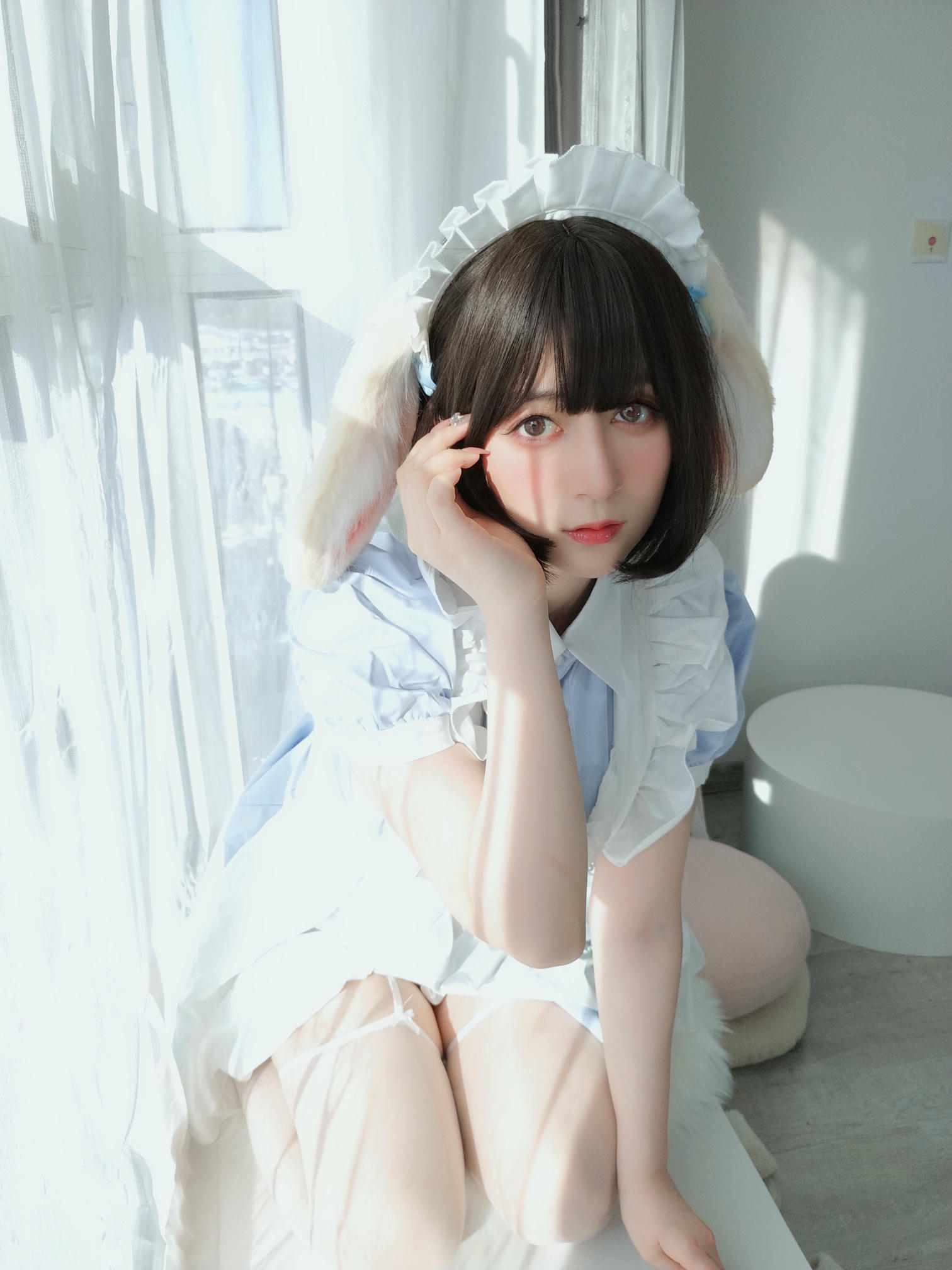 白银81 NO.110 2022年02月会员合集 (全16期) [227P12V-0.99GB]-2022-02-09 兔耳朵女仆_第1集