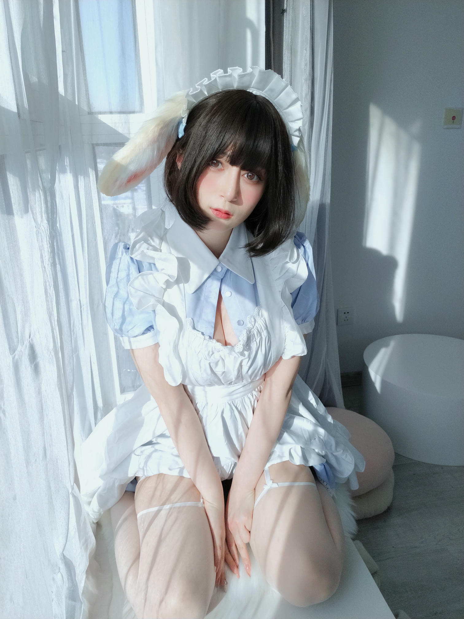 白银81 NO.110 2022年02月会员合集 (全16期) [227P12V-0.99GB]-2022-02-10 兔耳朵女仆.2_第1集