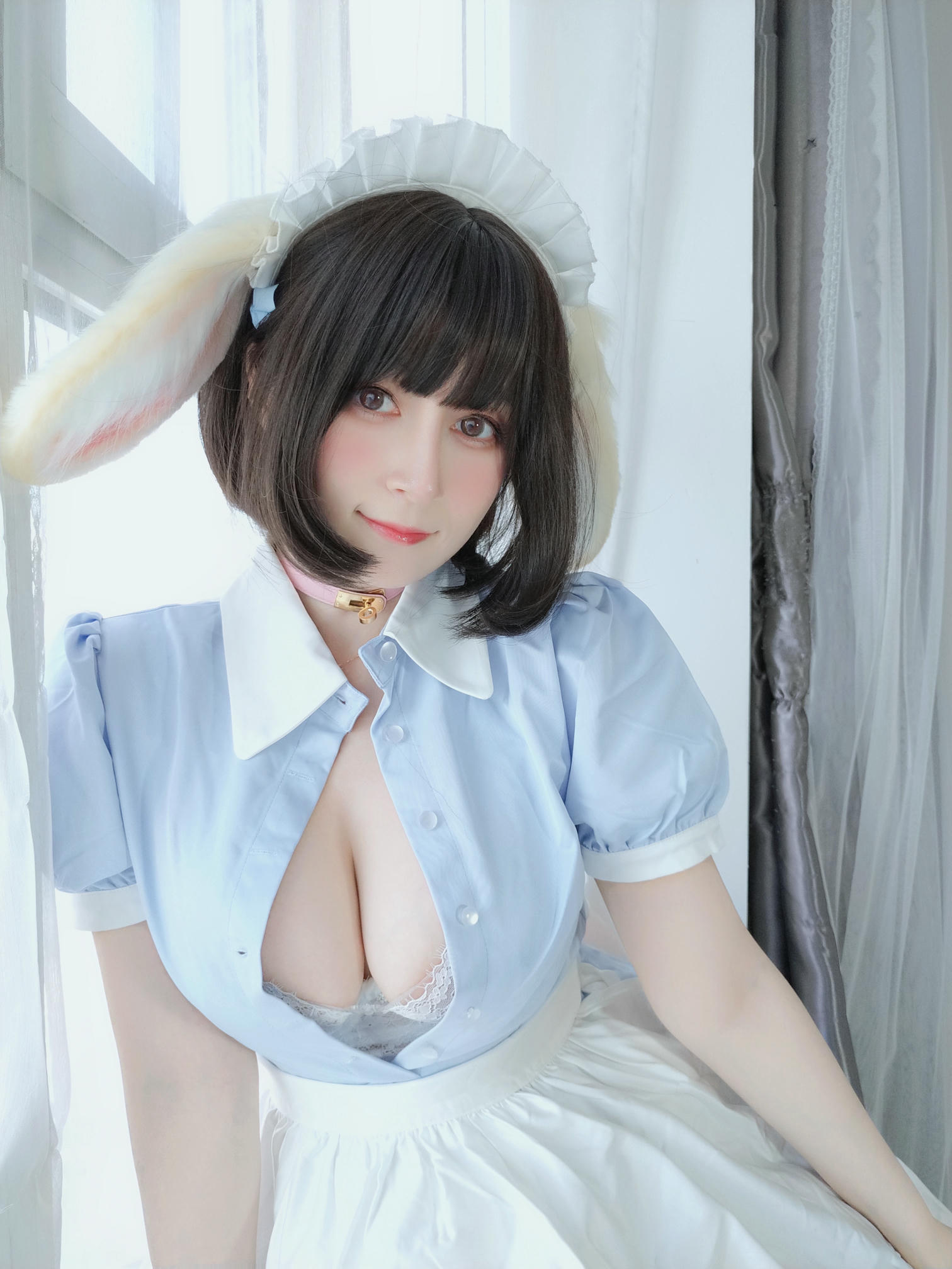 白银81 NO.110 2022年02月会员合集 (全16期) [227P12V-0.99GB]-2022-02-21 兔耳朵女仆_第1集