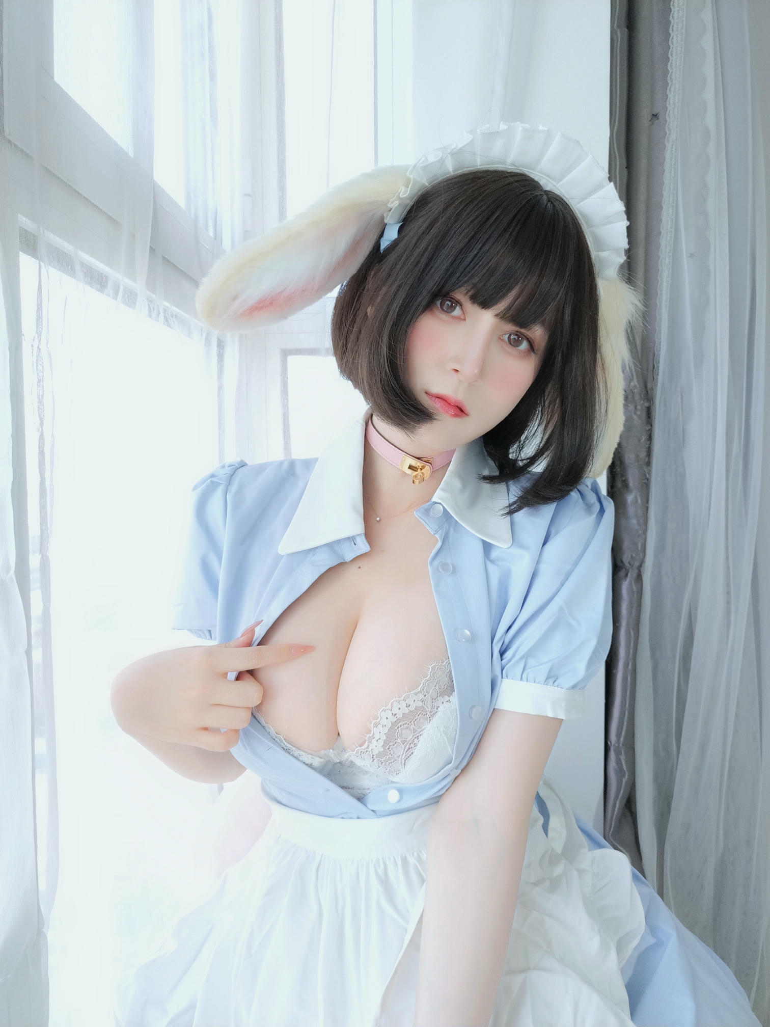 白银81 NO.110 2022年02月会员合集 (全16期) [227P12V-0.99GB]-2022-02-21 兔耳朵女仆_第1集