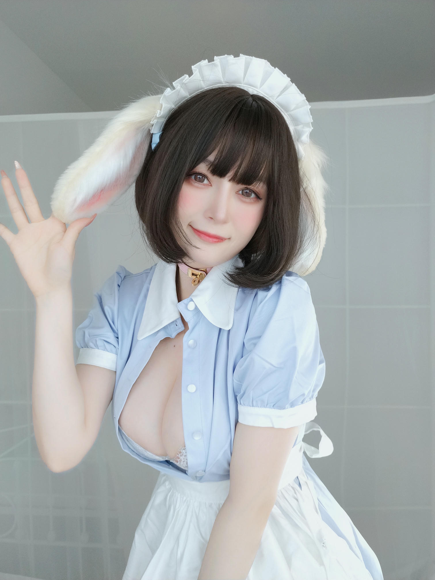 白银81 NO.110 2022年02月会员合集 (全16期) [227P12V-0.99GB]-2022-02-21 兔耳朵女仆_第1集