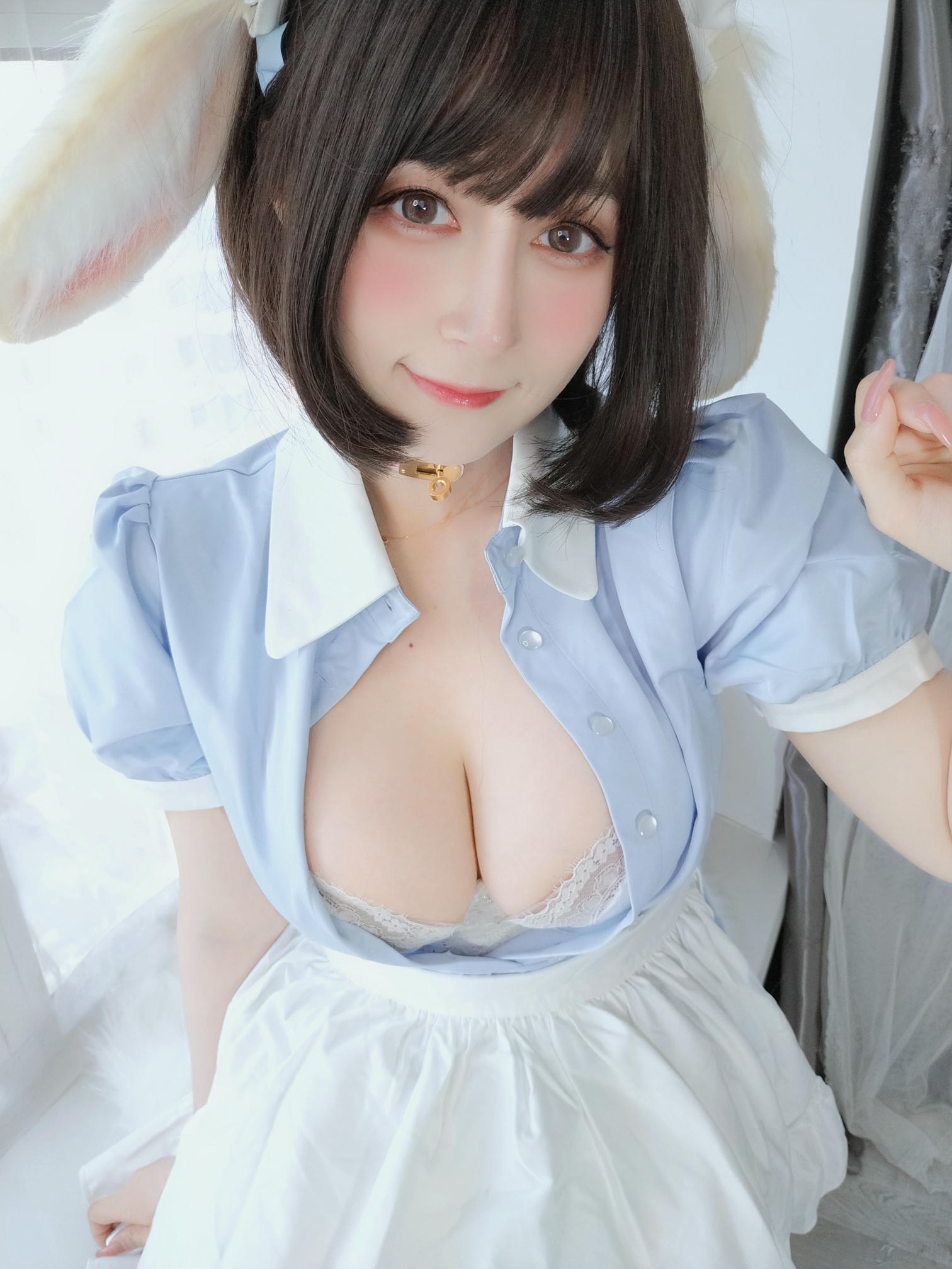 白银81 NO.110 2022年02月会员合集 (全16期) [227P12V-0.99GB]-2022-02-21 兔耳朵女仆_第1集