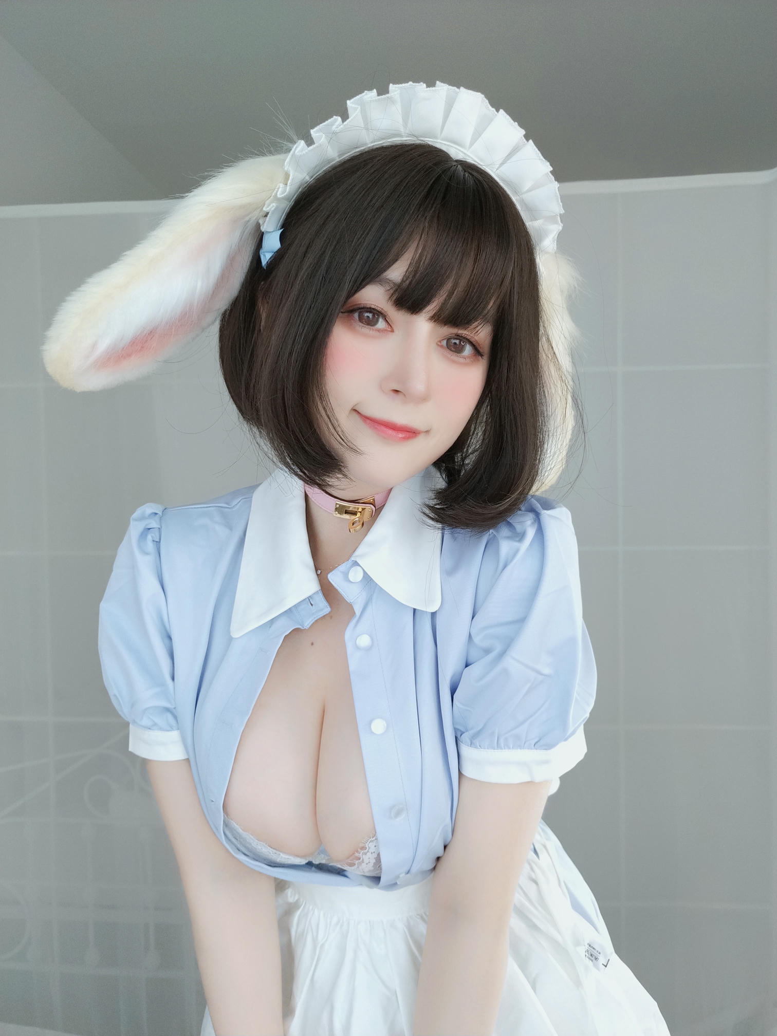 白银81 NO.110 2022年02月会员合集 (全16期) [227P12V-0.99GB]-2022-02-21 兔耳朵女仆_第1集