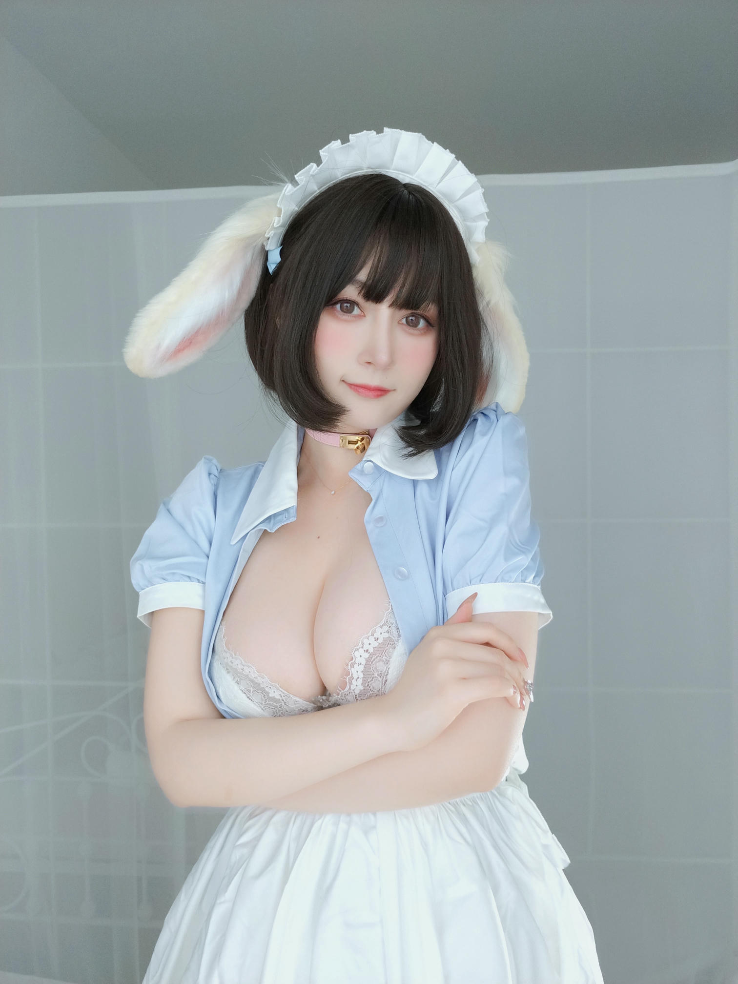 白银81 NO.110 2022年02月会员合集 (全16期) [227P12V-0.99GB]-2022-02-22 兔耳朵女仆.2_第1集