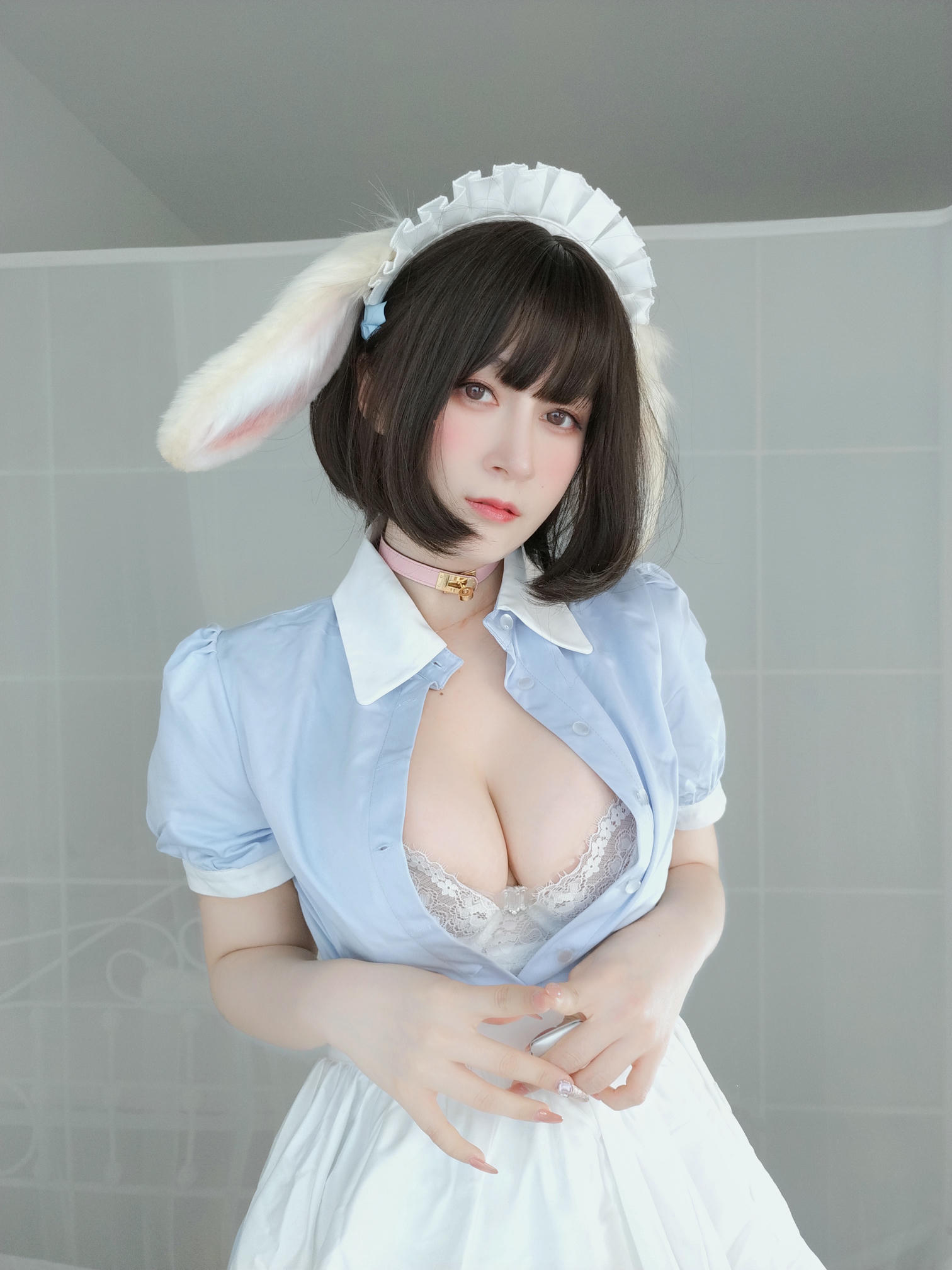白银81 NO.110 2022年02月会员合集 (全16期) [227P12V-0.99GB]-2022-02-22 兔耳朵女仆.2_第1集
