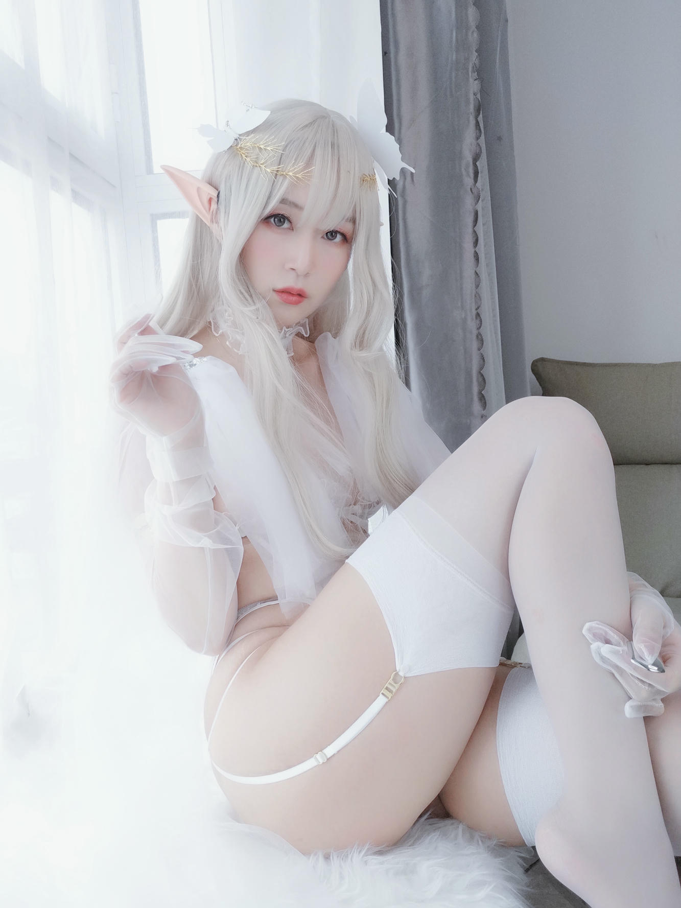 白银81 NO.021 纯白精灵 [45P-80MB]_第1集