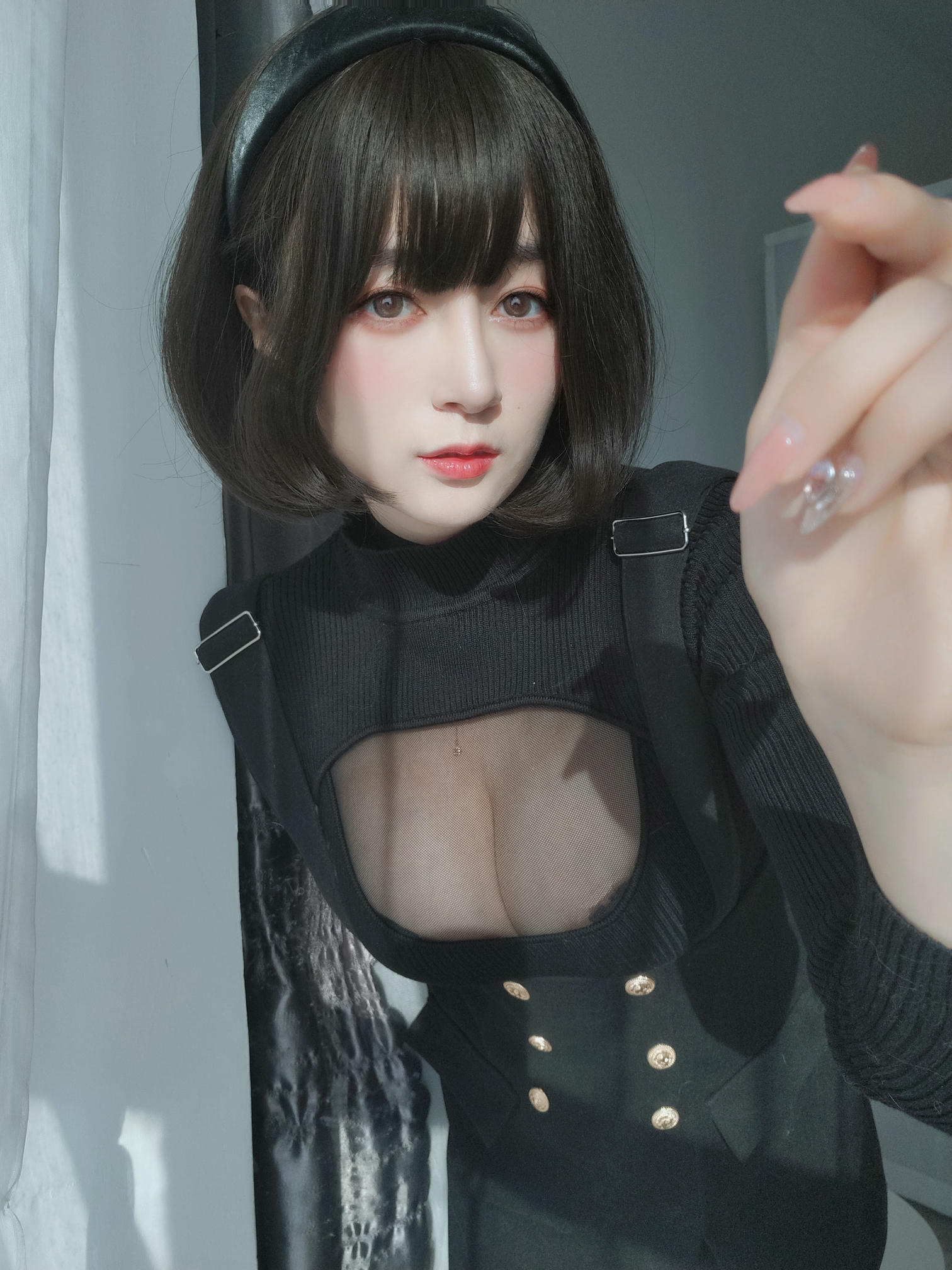 白银81 NO.119 2022年4月会员合集（24期）[386P+11V-1.29G]-2022-04-16 2 胸前的黑线 [14P-42.0MB]_第1集
