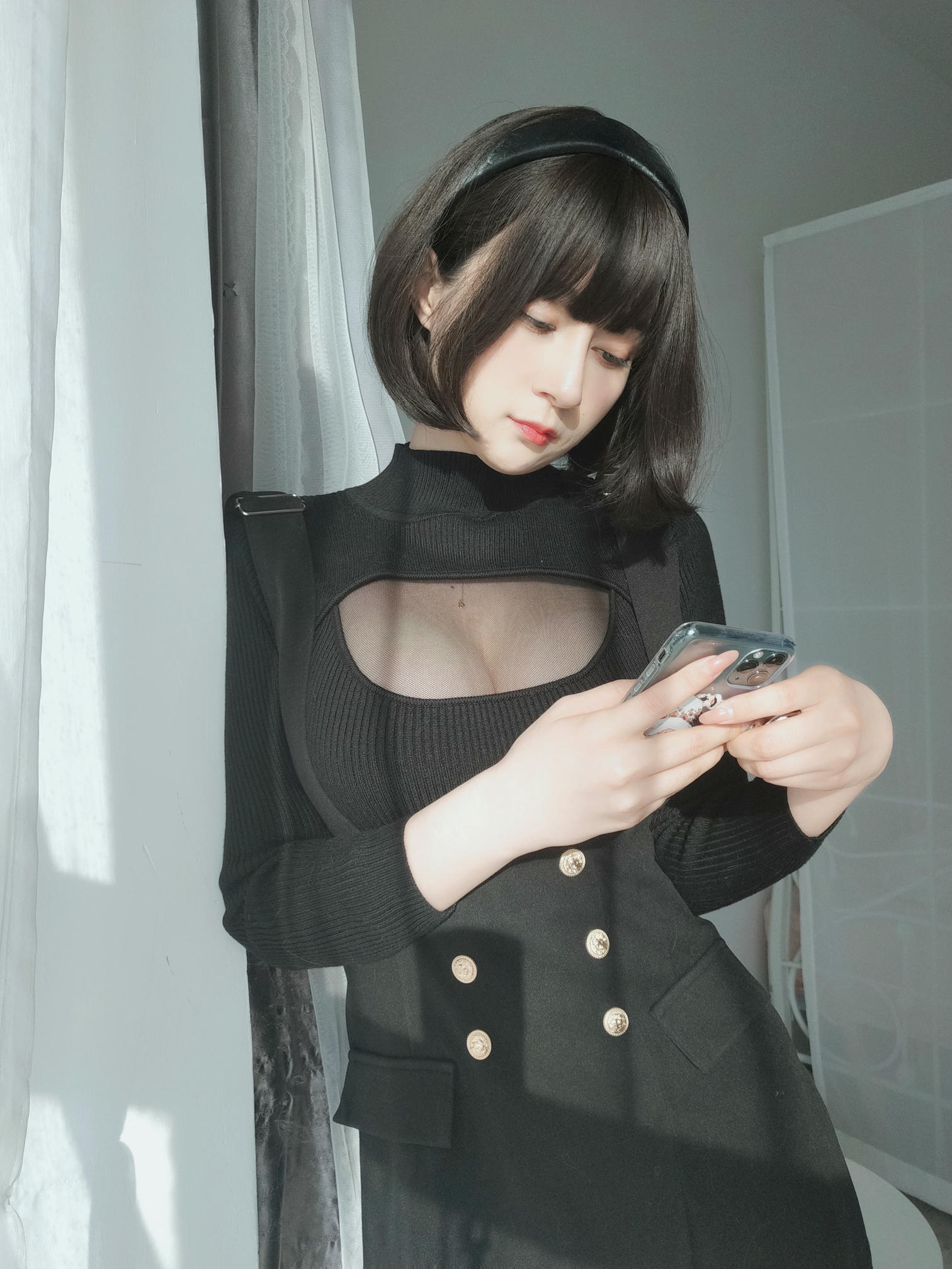 白银81 NO.119 2022年4月会员合集（24期）[386P+11V-1.29G]-2022-04-16 2 胸前的黑线 [14P-42.0MB]_第1集