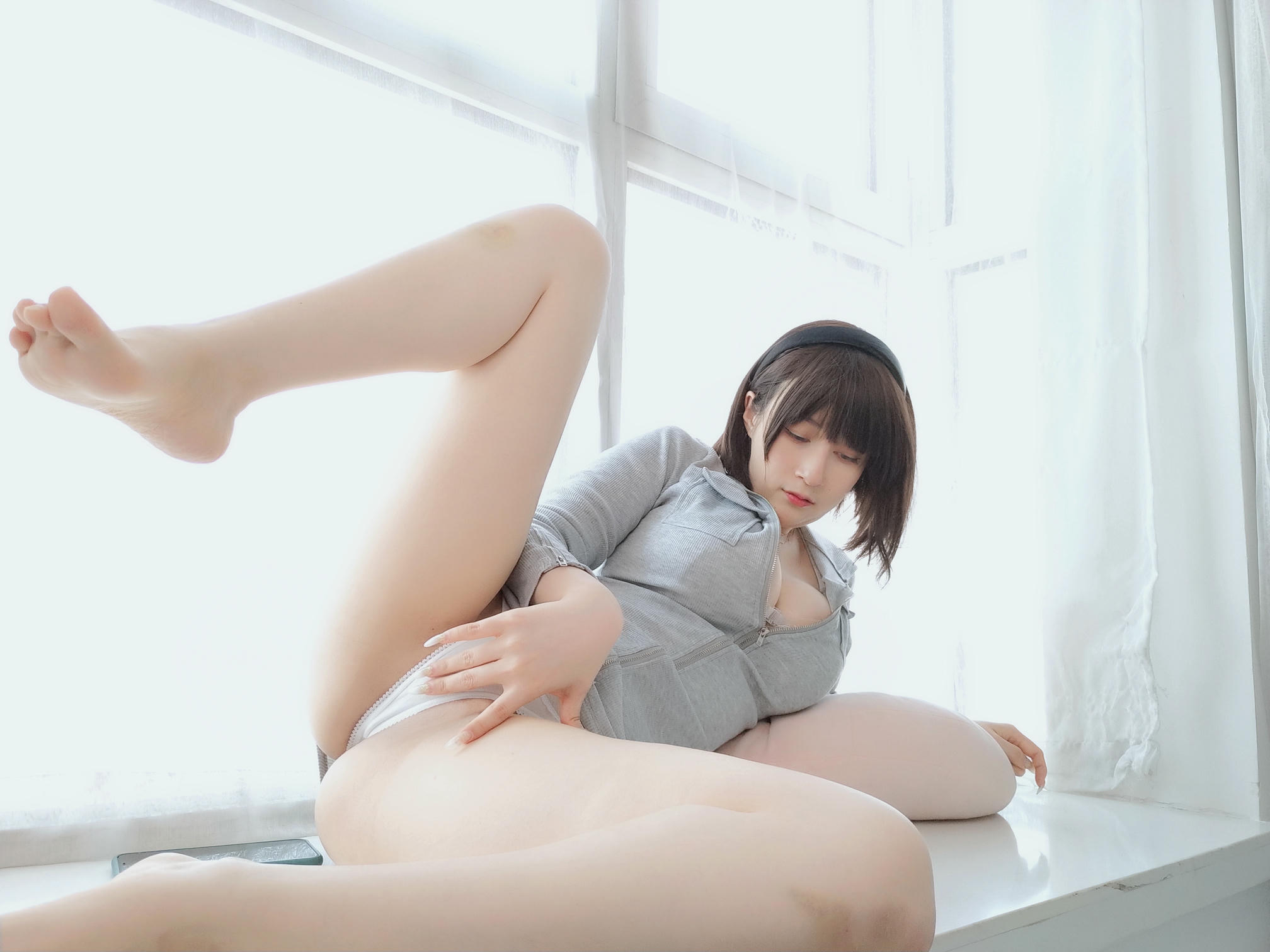 白银81 NO.120 2022年9月会员合集（24期）[320P+5V-1.05G]-009： 変な運動をしています_第1集