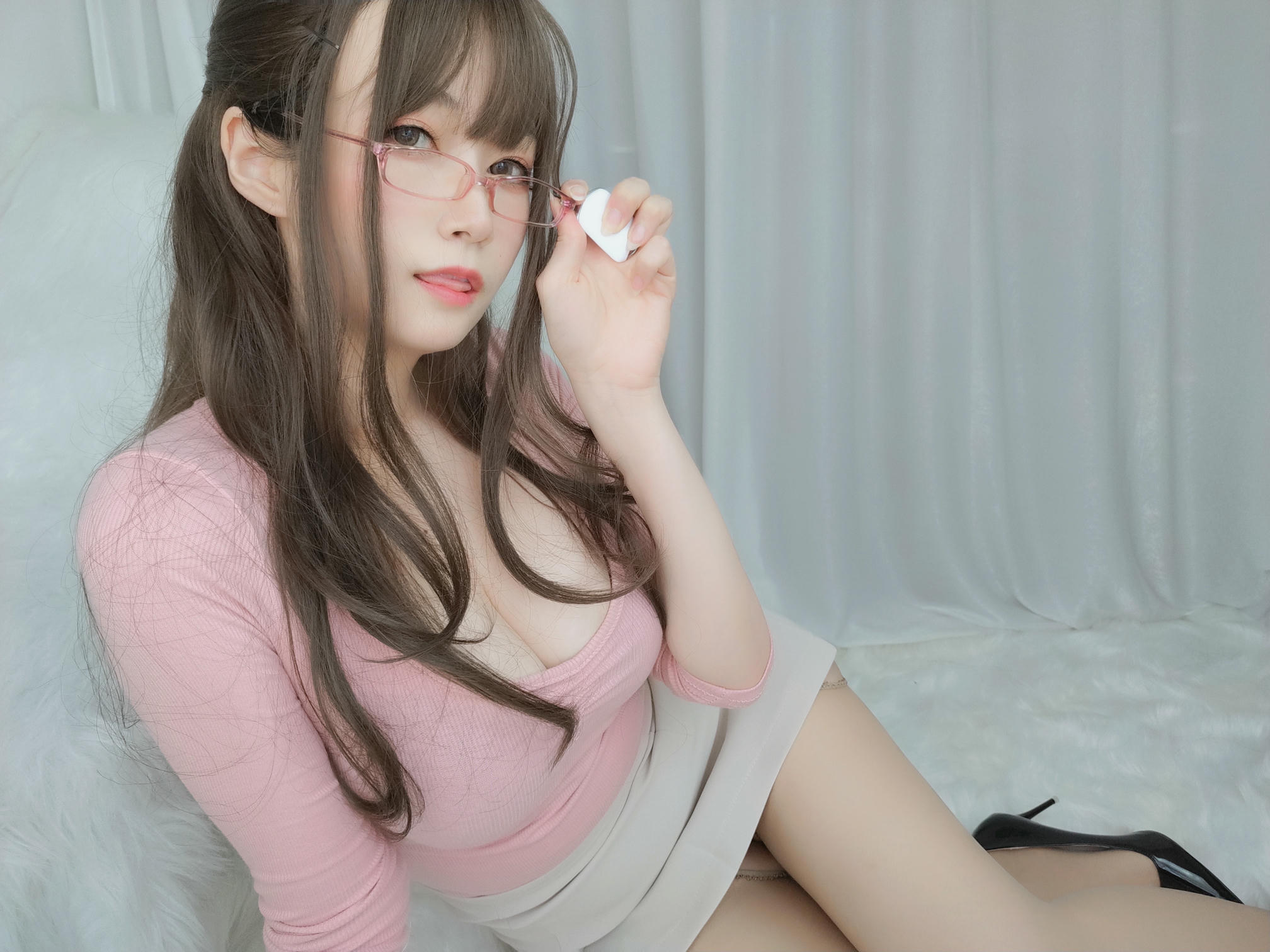 白银81 NO.028 甜美后辈 [153P7V-1.09GB]_第7集