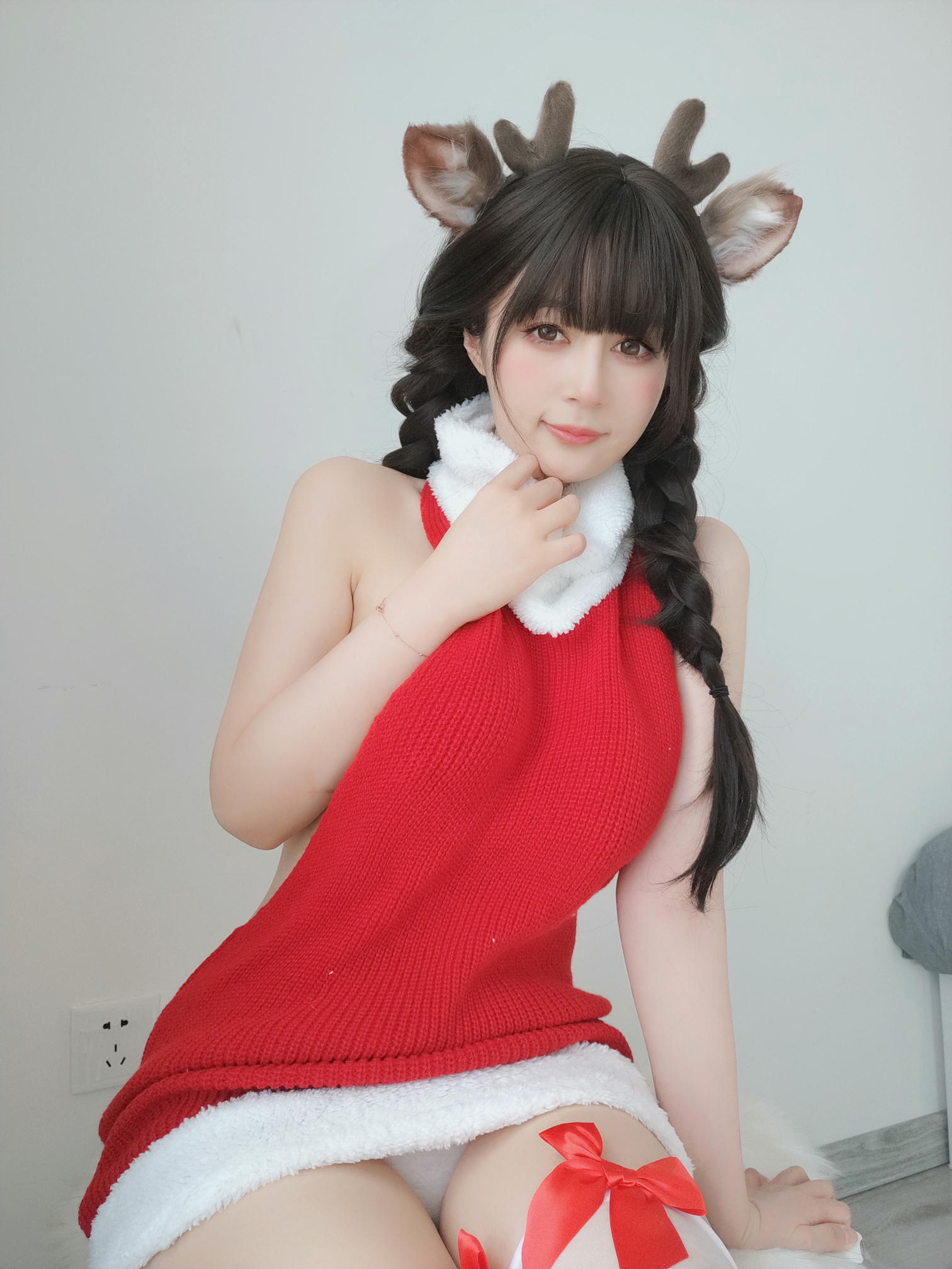 白银81 NO.124 Fantia-2022年12月会员合集(31套)[355P+8V-1.59G]-20221218-1【白银81】サンタクロースは覗いてはいけません(＞人＜;)_第1集