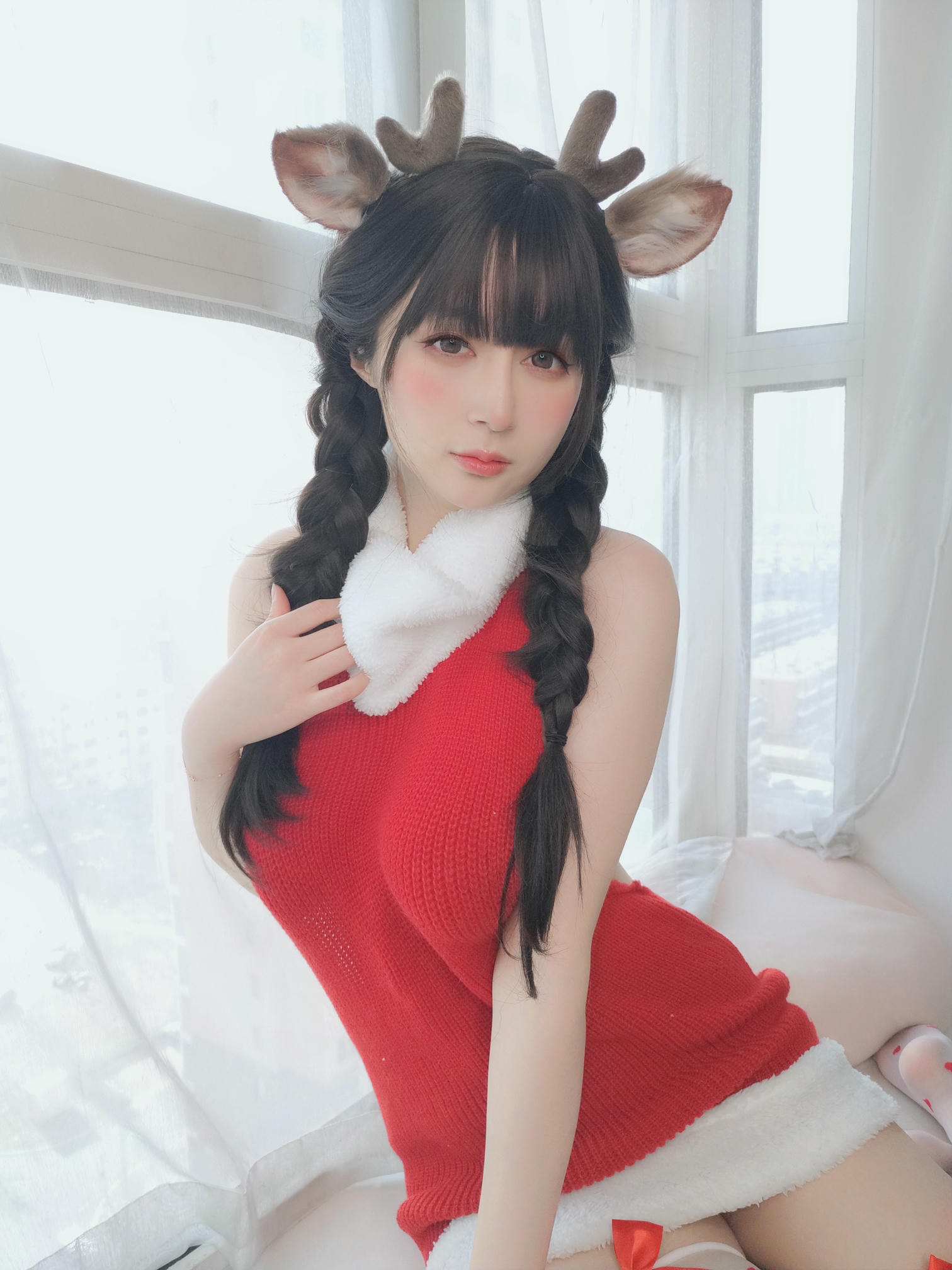 白银81 NO.124 Fantia-2022年12月会员合集(31套)[355P+8V-1.59G]-20221220-1【白银81】サンタさん、だめです！_第1集