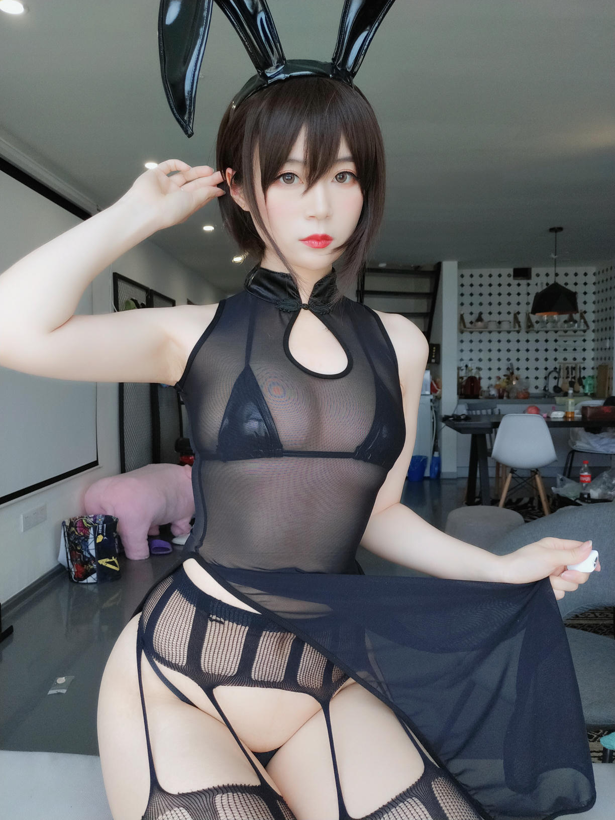 白银81 NO.003 透明旗袍 [45P2V-468MB]_第1集