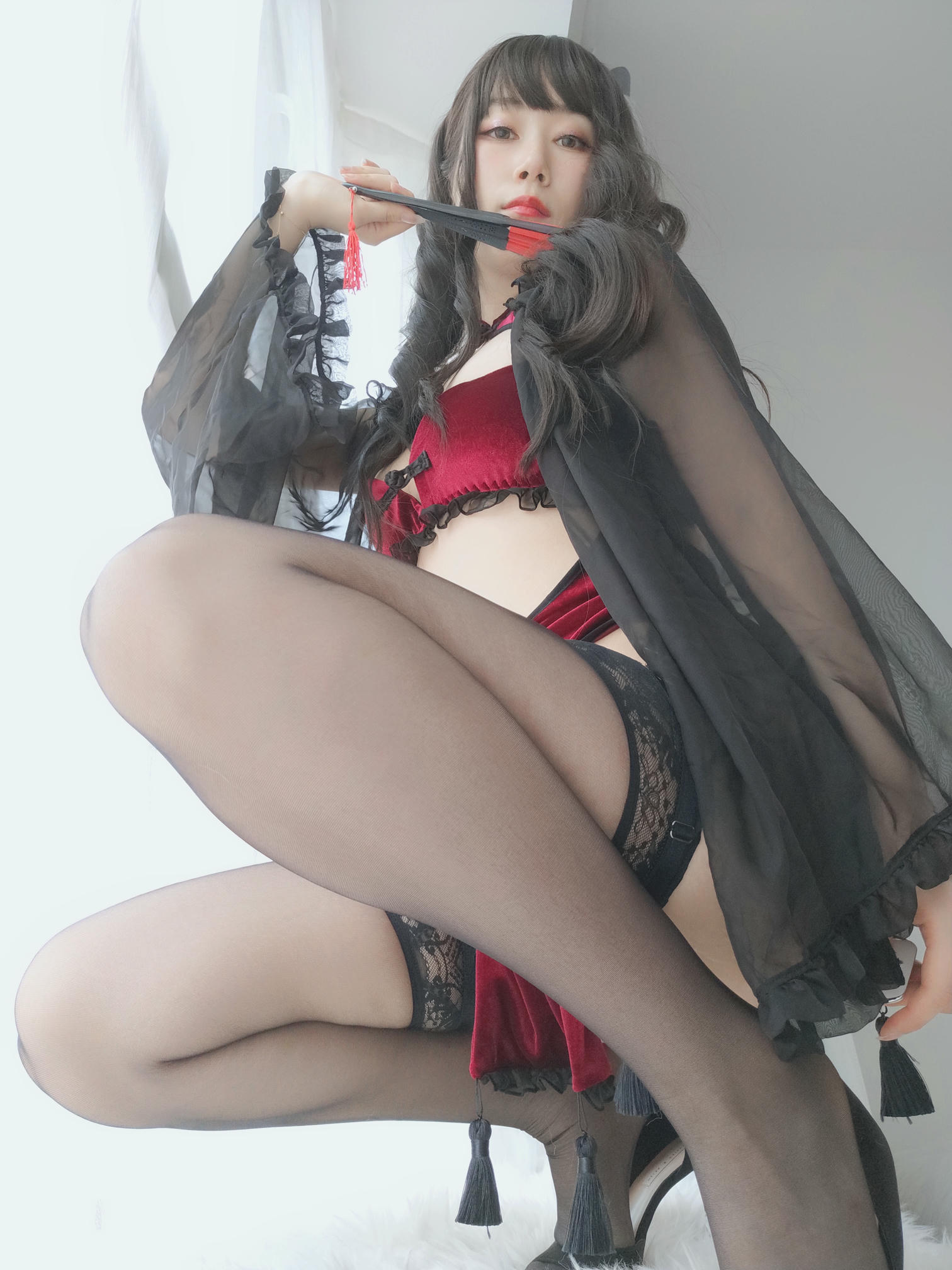 白银81 NO.040 红丝绒旗袍 [155P6V-798MB]_第4集