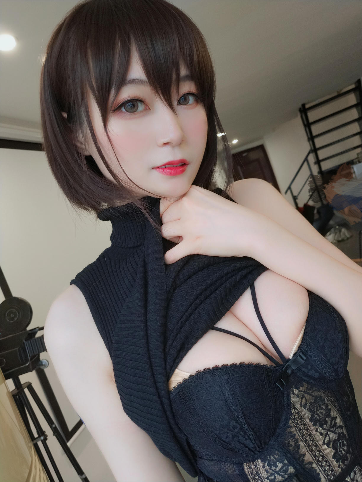白银81 NO.004 黑色包臀裙 [35P2V-305MB]_第2集