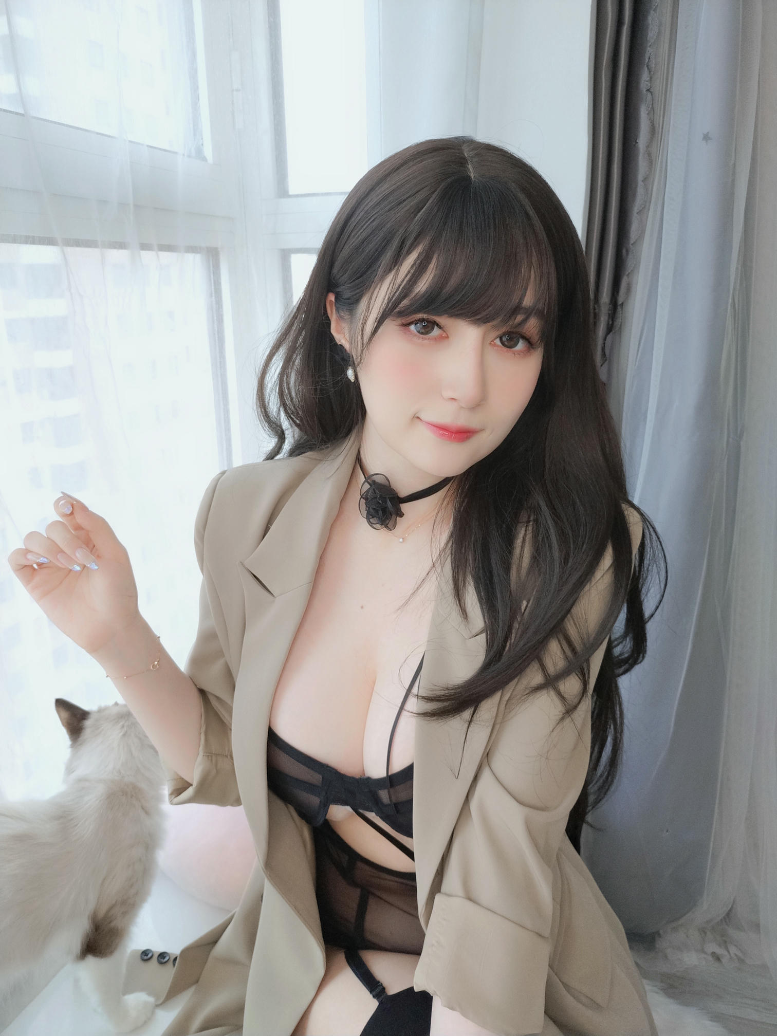 白银81 NO.135 23年03月会员合集[287P-4V-1003.5M]-024：私のオフィスに来てください(｡ ˇ‸ˇ ｡)_第1集