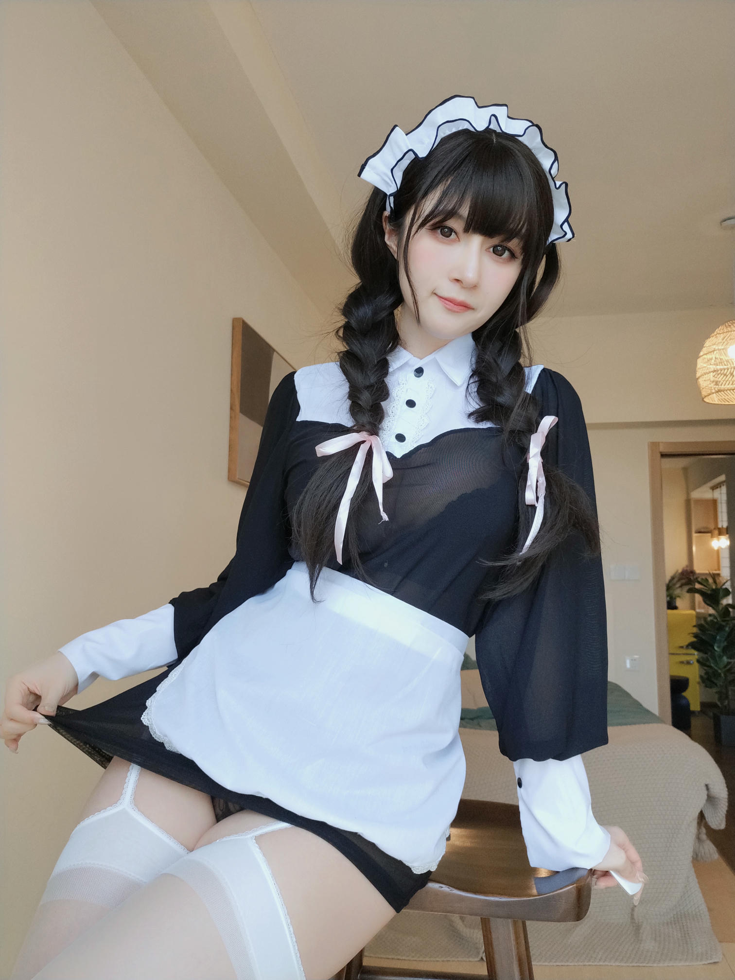白银81 NO.136 23年06月会员合集[368P-1.08G]-透明なメイド服_第4集