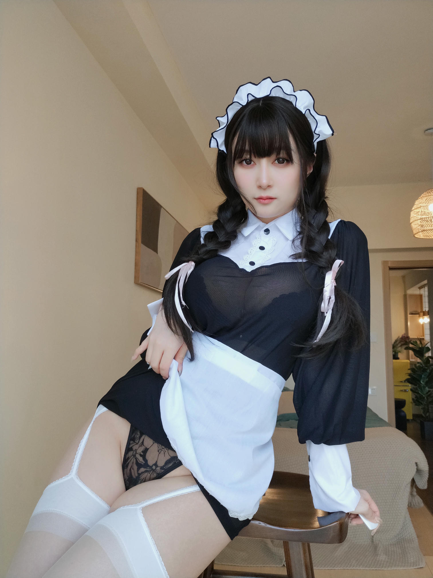 白银81 NO.136 23年06月会员合集[368P-1.08G]-透明なメイド服_第4集