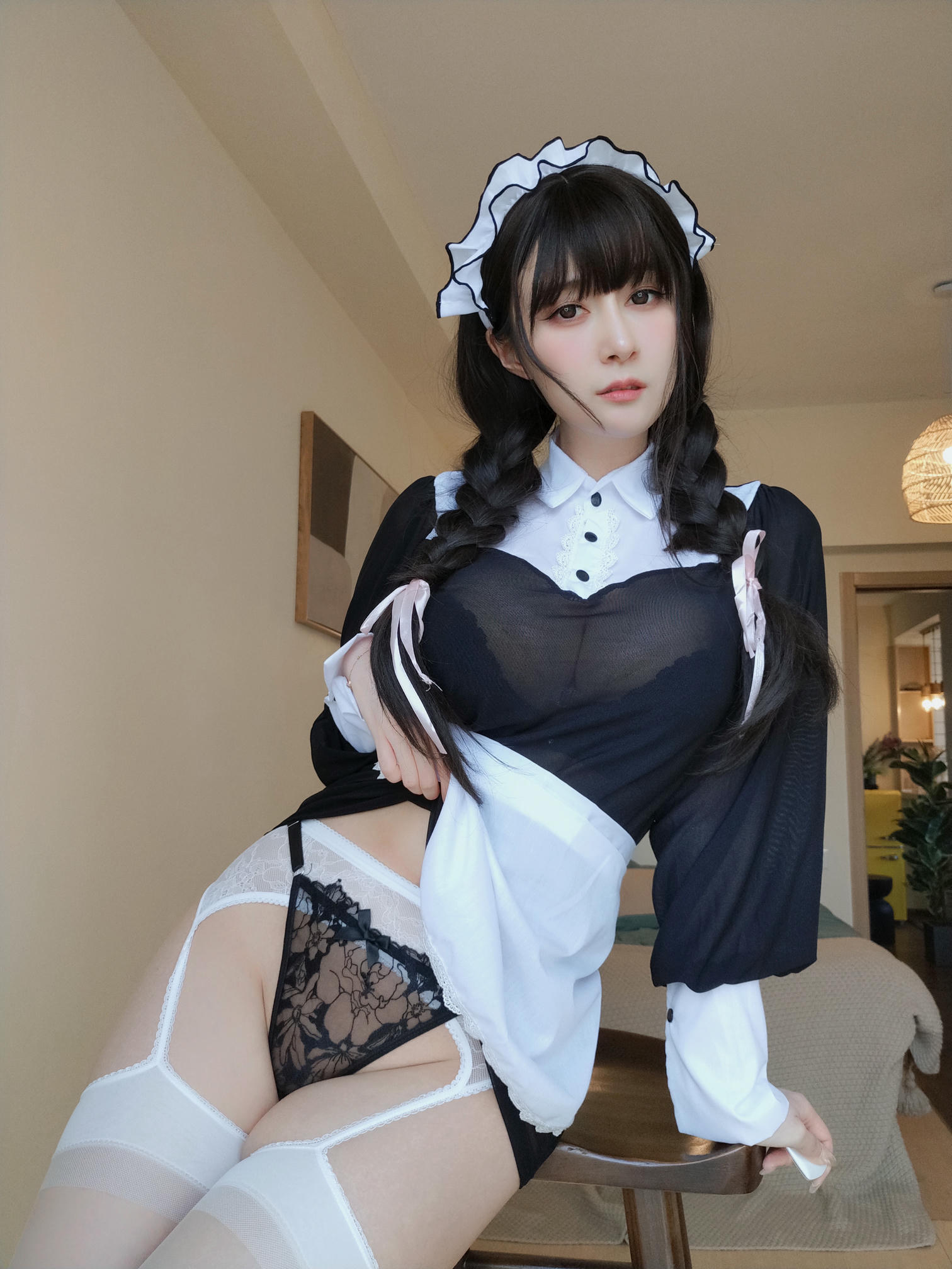 白银81 NO.136 23年06月会员合集[368P-1.08G]-透明なメイド服_第4集