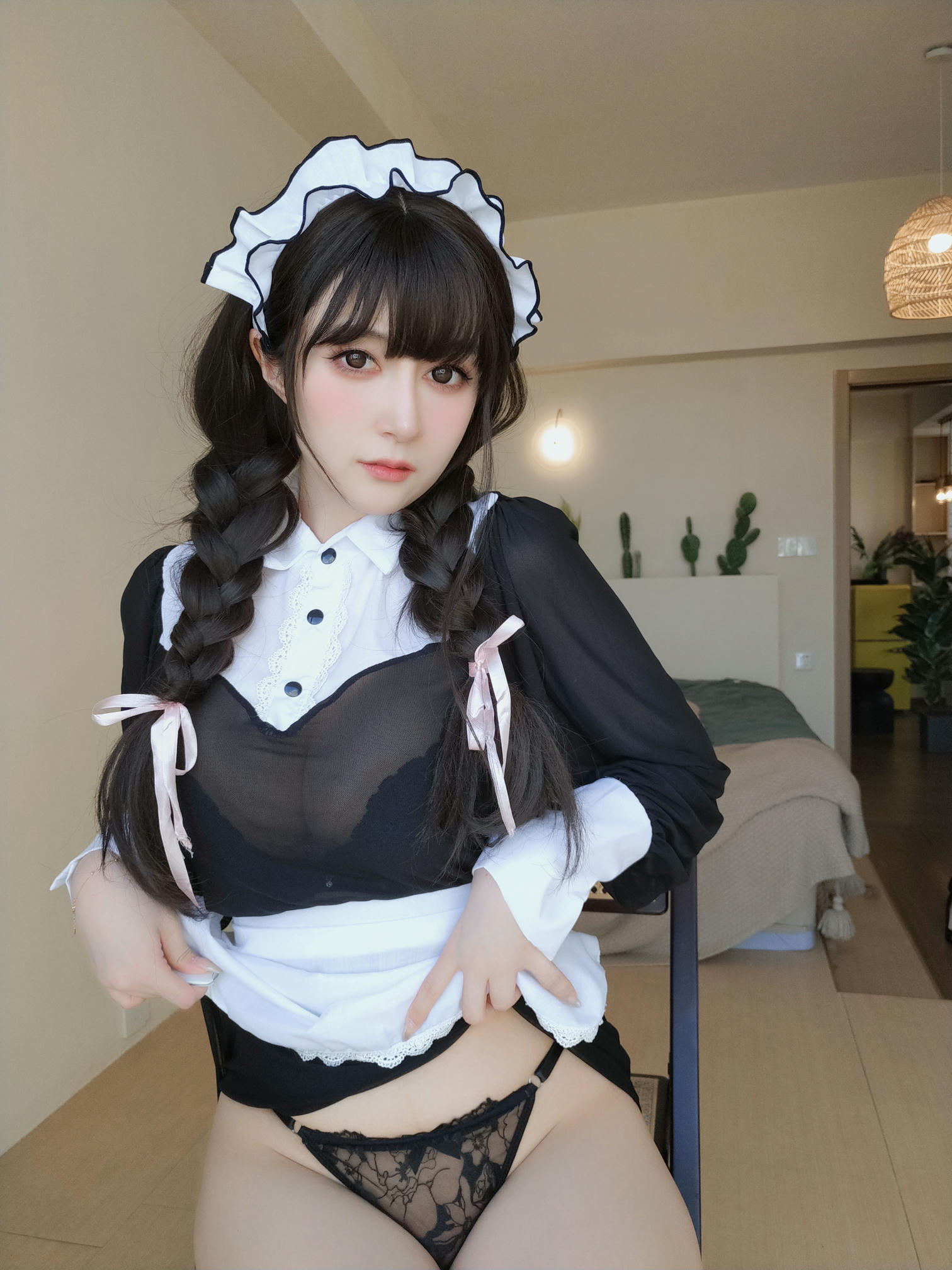 白银81 NO.136 23年06月会员合集[368P-1.08G]-透明なメイド服_第1集