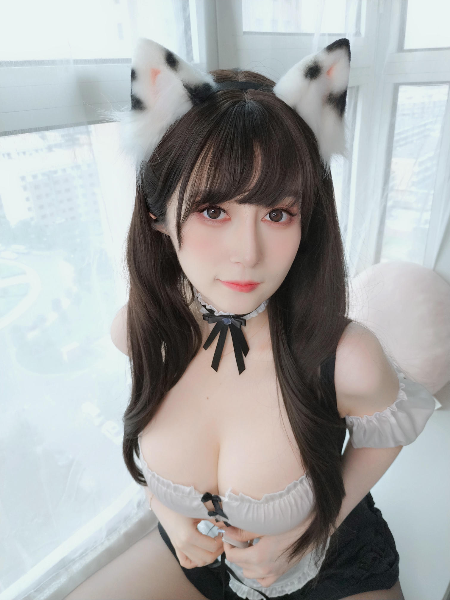 白银81 NO.141 23年04月Fantia会员订阅 (全25套) 346P2V-4.4 ご主人様…？ここでよろしいのですか？ [15P]_第1集