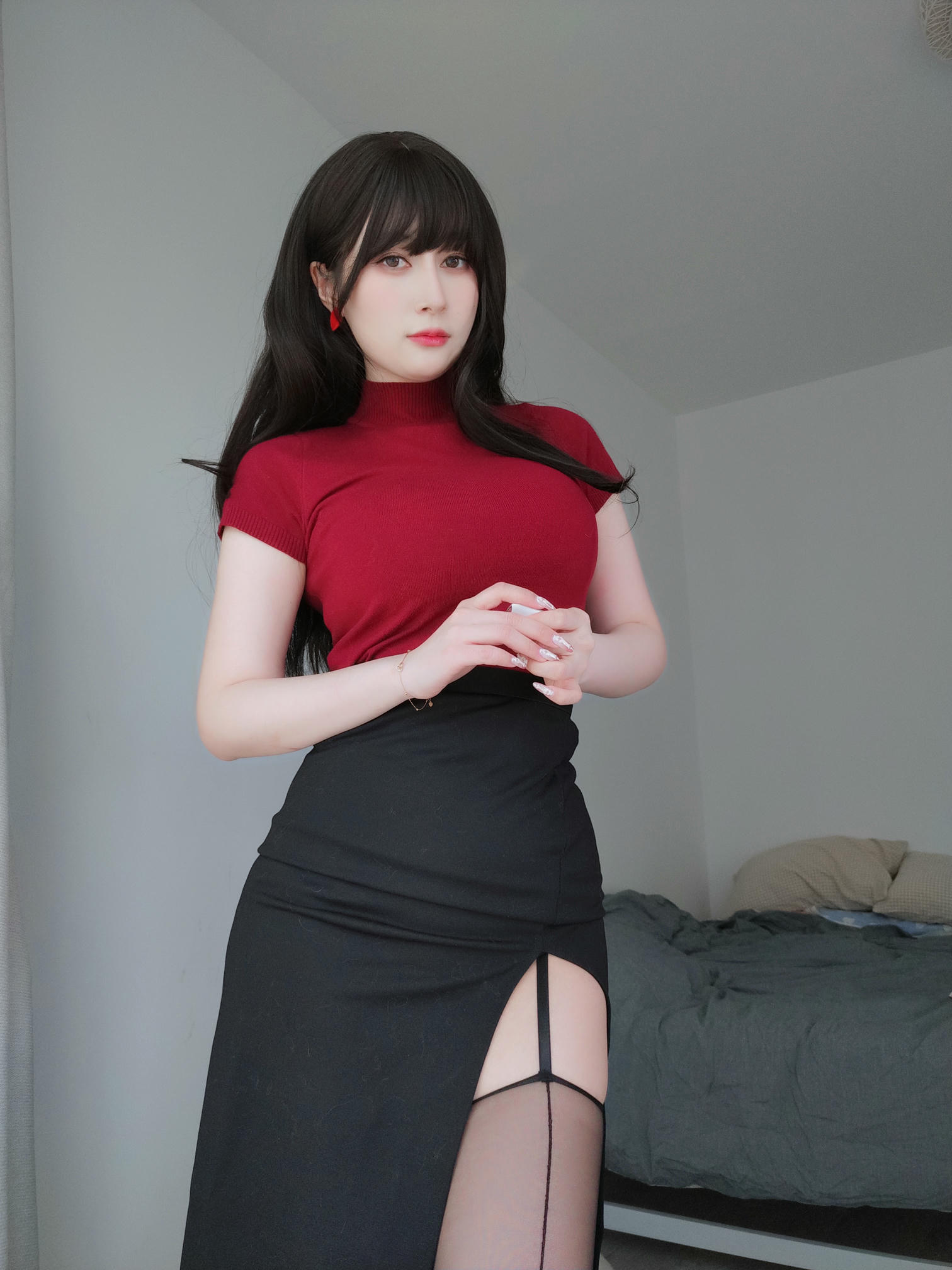 白银81 NO.142 2023年05月[333P-3V-1.05G]-2023-05-30 サスペンダーを履いたお姉さん3 [15P-38.18MB]_第1集