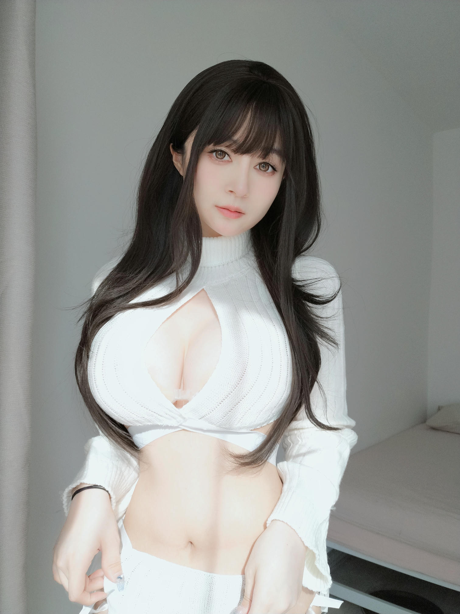 白银81 NO.143 Fantia 2023年07月[275P-6V-1.84G]-2023-07-13 白いセーター1 [15P-117.72MB]_第1集