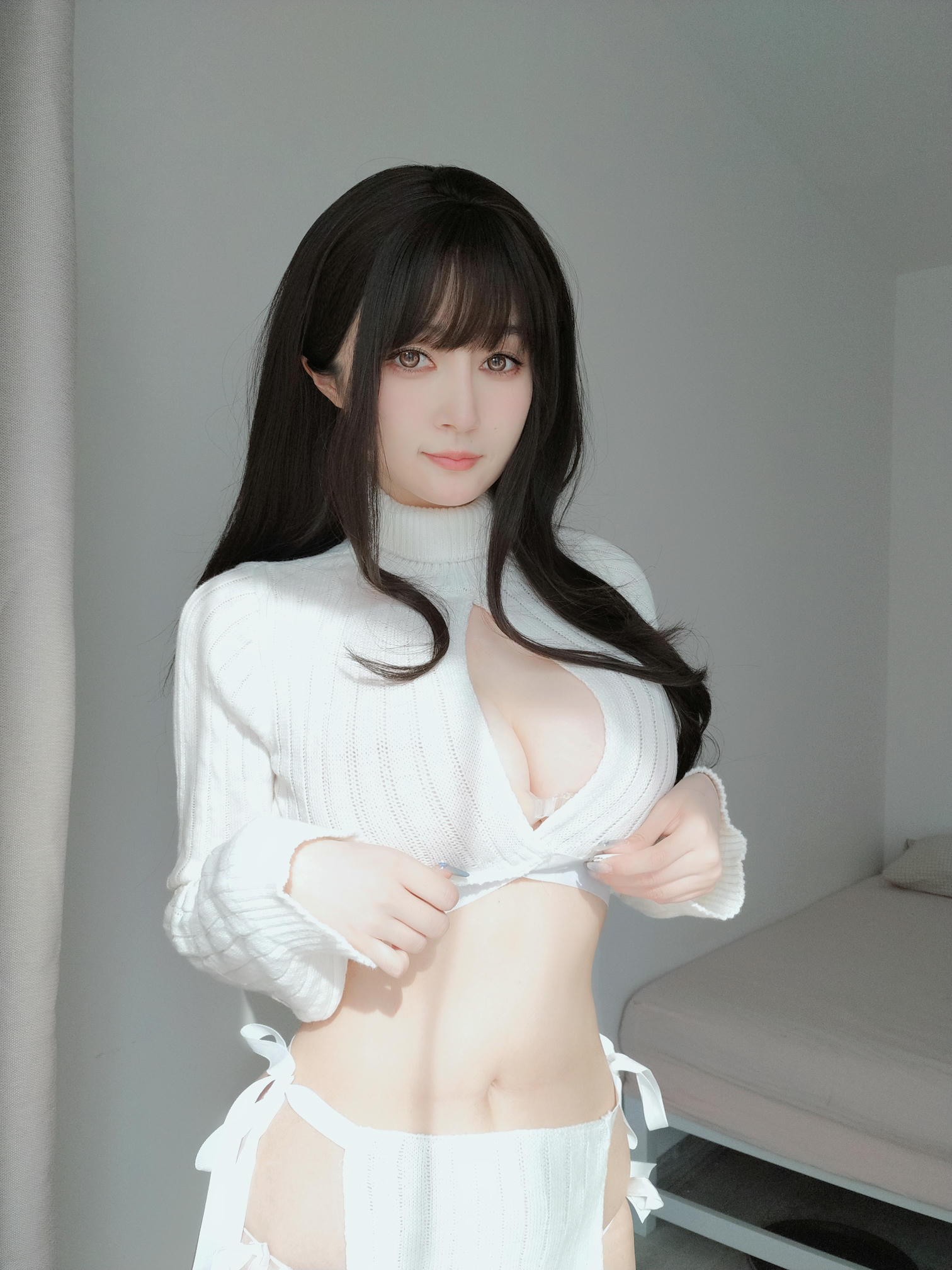 白银81 NO.143 Fantia 2023年07月[275P-6V-1.84G]-2023-07-13 白いセーター1 [15P-117.72MB]_第1集