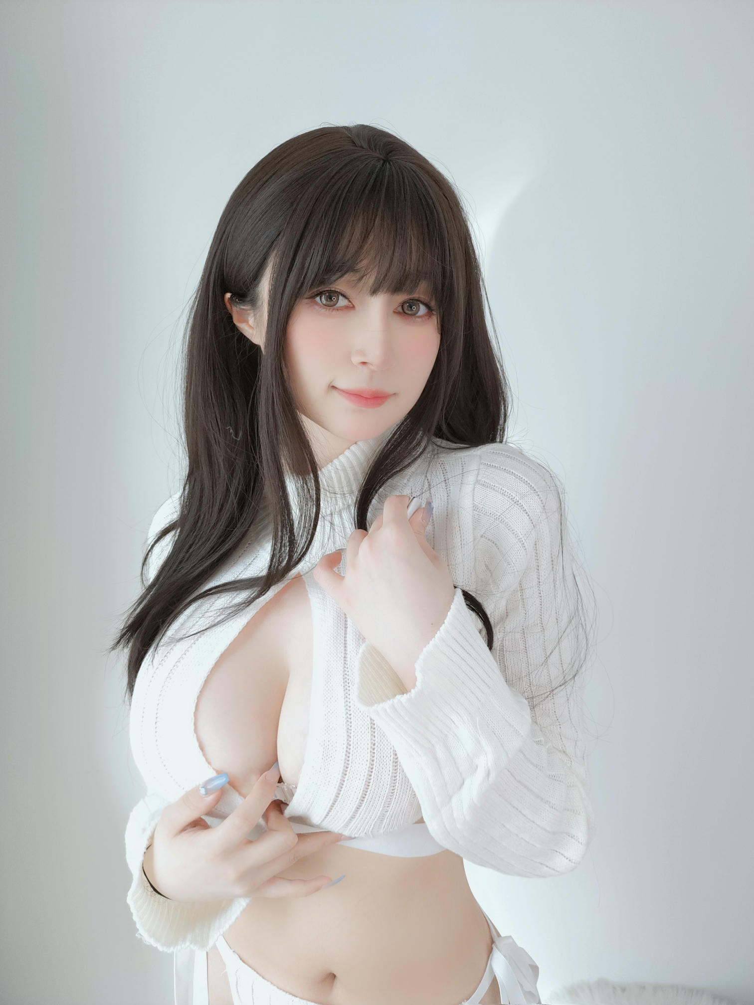 白银81 NO.143 Fantia 2023年07月[275P-6V-1.84G]-2023-07-14 白いセーター2 [15P-111.53MB]_第1集