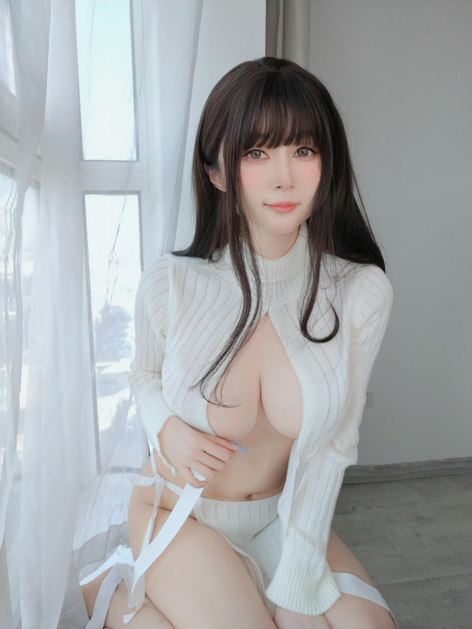 白银81 NO.143 Fantia 2023年07月[275P-6V-1.84G]-2023-07-18 白いセーター4 [15P-128.53MB]_第1集
