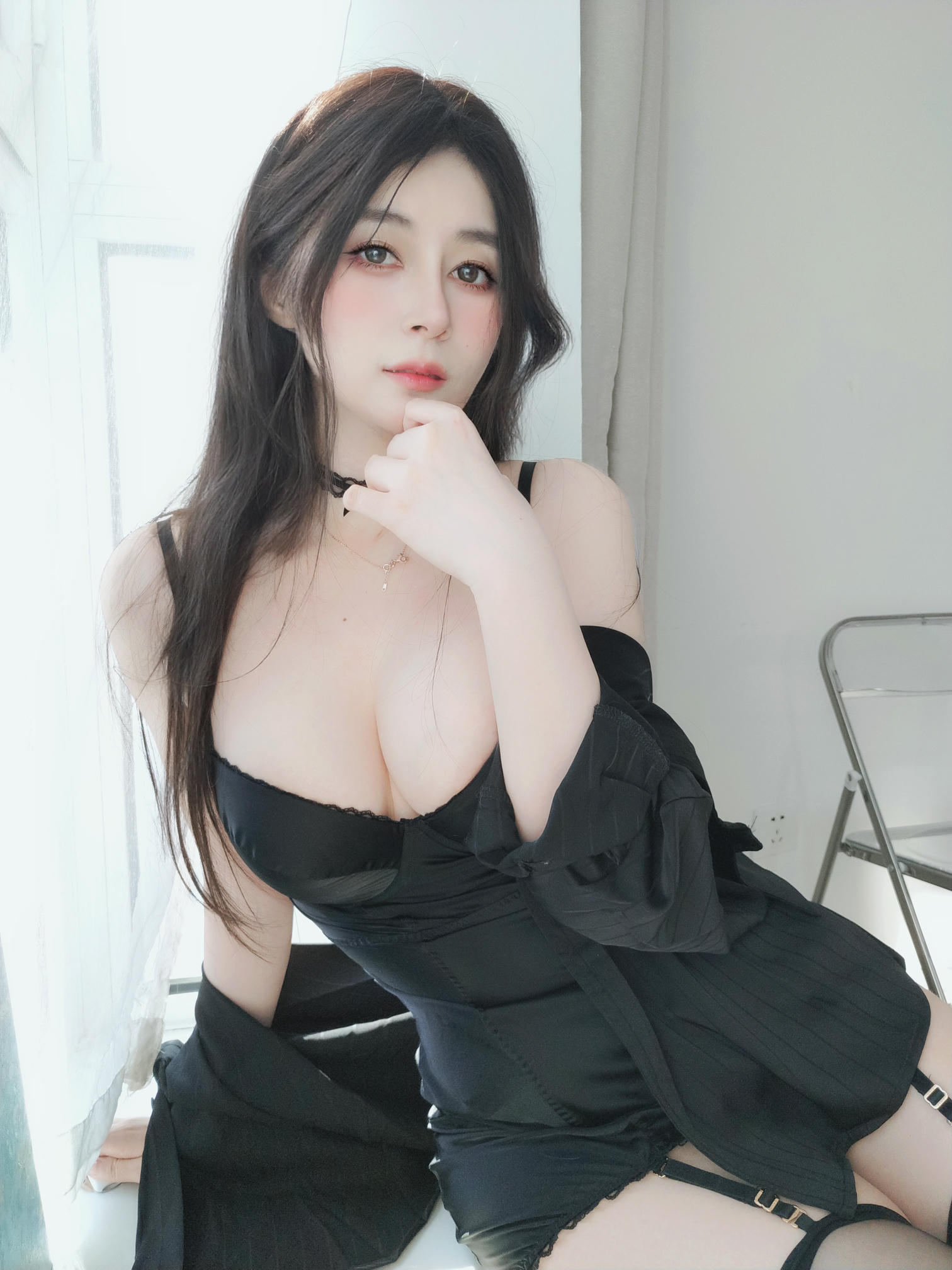 白银81 NO.146 Fantia 2023年10月 [349P8V-2.94GB]-2023-10-18 黒いパジャマ7 [19P-151.51MB]_第1集