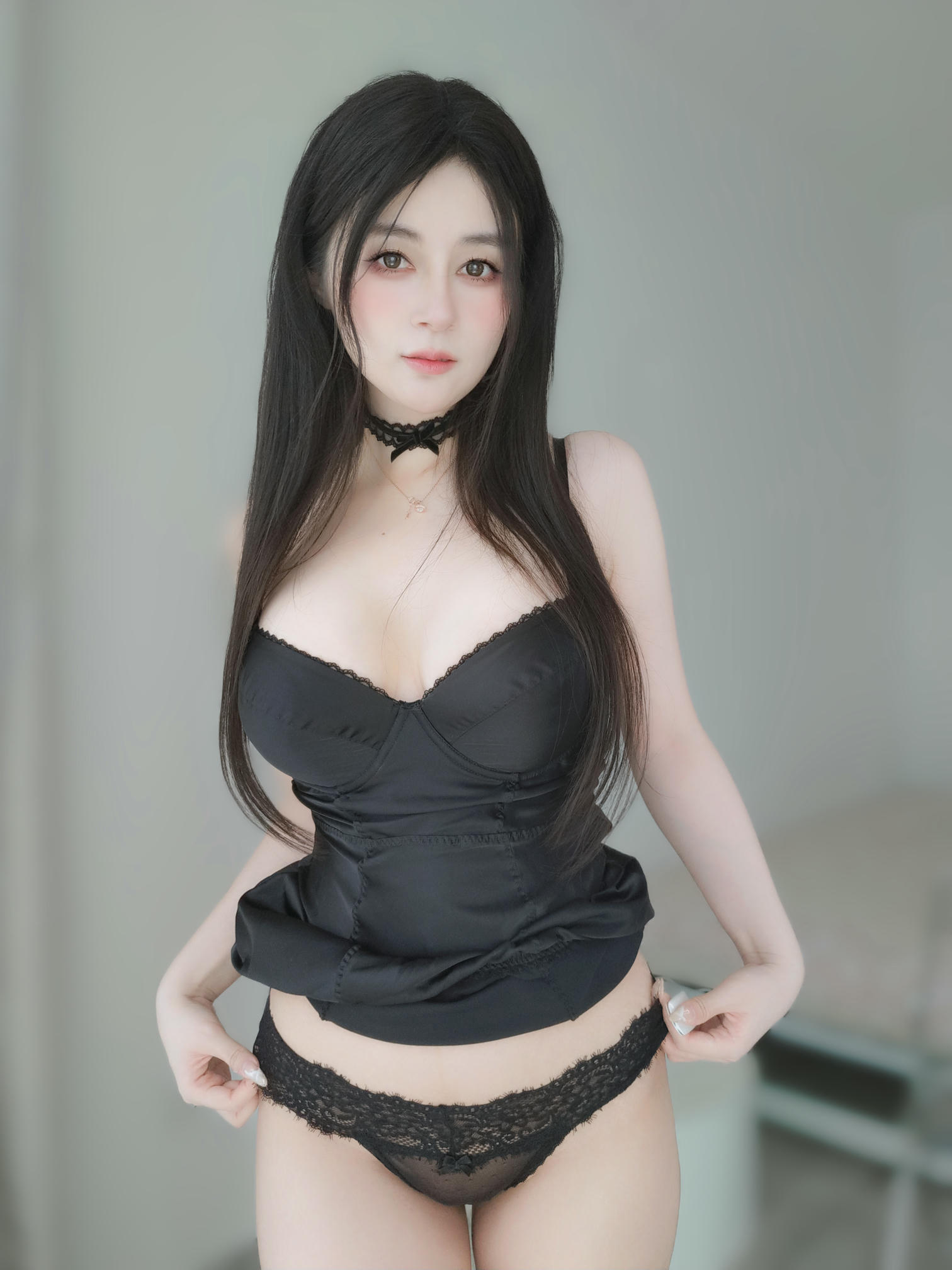 白银81 NO.146 Fantia 2023年10月 [349P8V-2.94GB]-2023-10-20 黒いパジャマ8 [19P-146.63MB]_第1集