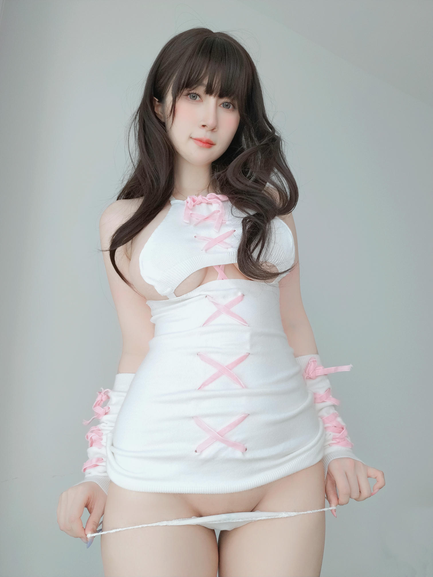 白银81 NO.150 Fantia 2023年11月订阅 (22套)[266P-3V-2.15G]-2023-11-06 妹の変なセーター（−＿−；) 2 [15P]_第1集