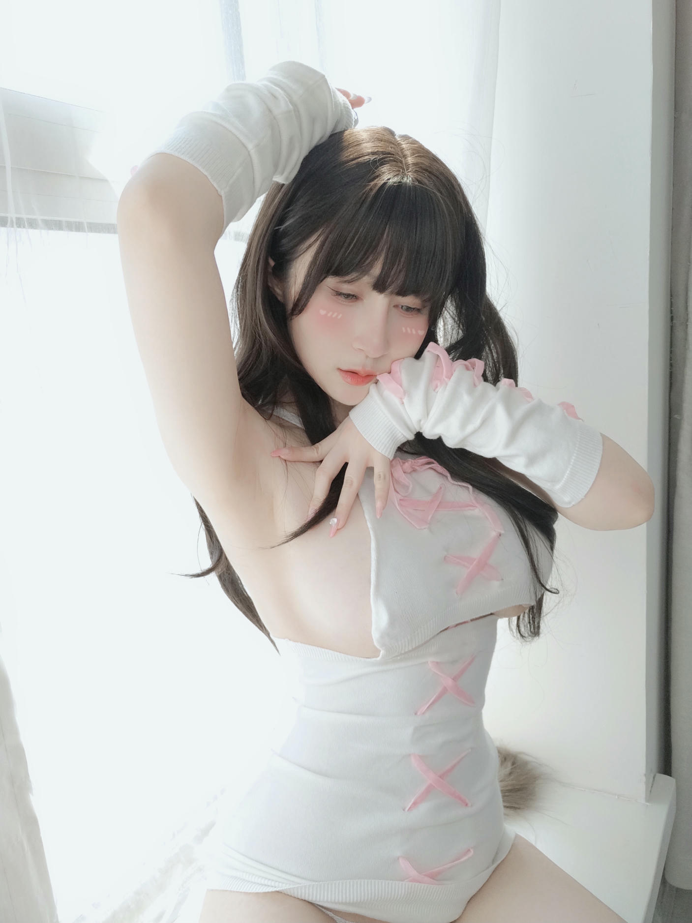 白银81 NO.150 Fantia 2023年11月订阅 (22套)[266P-3V-2.15G]-2023-11-06 妹の変なセーター（−＿−；) 2 [15P]_第1集
