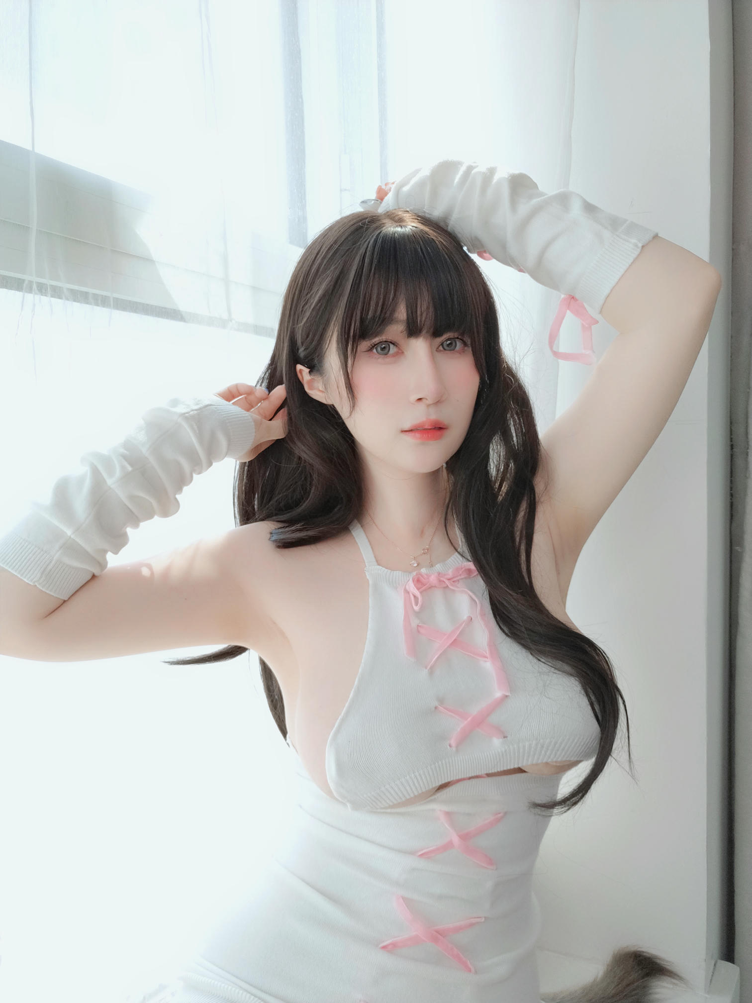 白银81 NO.150 Fantia 2023年11月订阅 (22套)[266P-3V-2.15G]-2023-11-06 妹の変なセーター（−＿−；) 2 [15P]_第1集