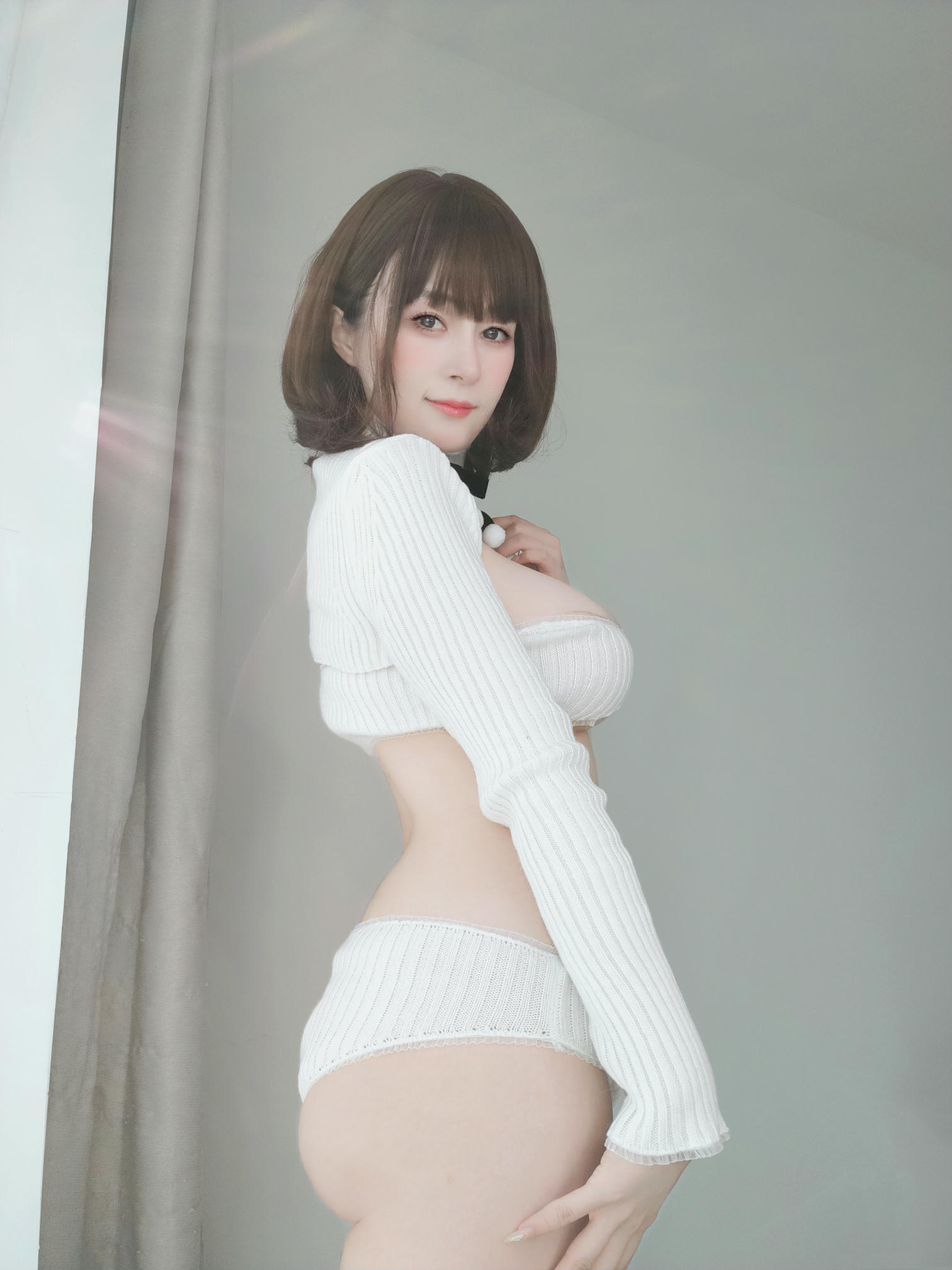 白银81 NO.150 Fantia 2023年11月订阅 (22套)[266P-3V-2.15G]-2023-11-18 妹の変なセーター（−＿−；）8 [14P]_第1集